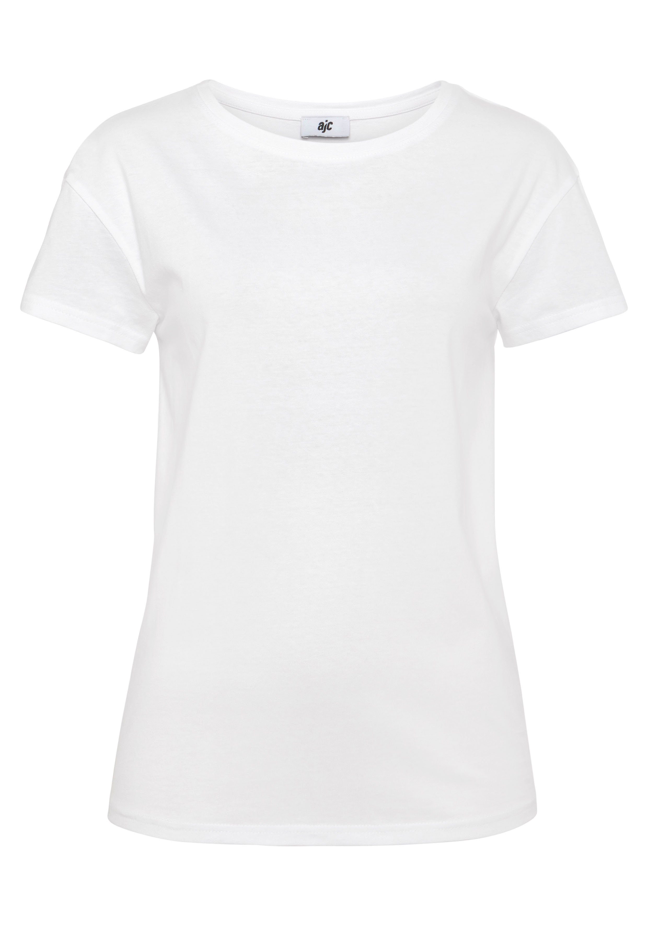 AJC T-shirt in een trendy oversized look nieuwe collectie