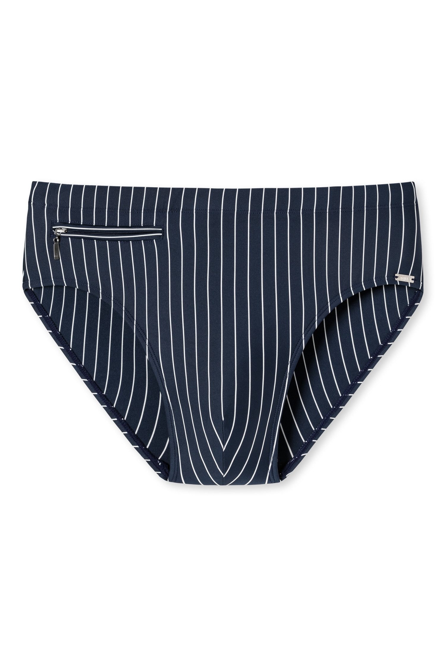 Schiesser Zwembroek Nautical Casual met witte strepen