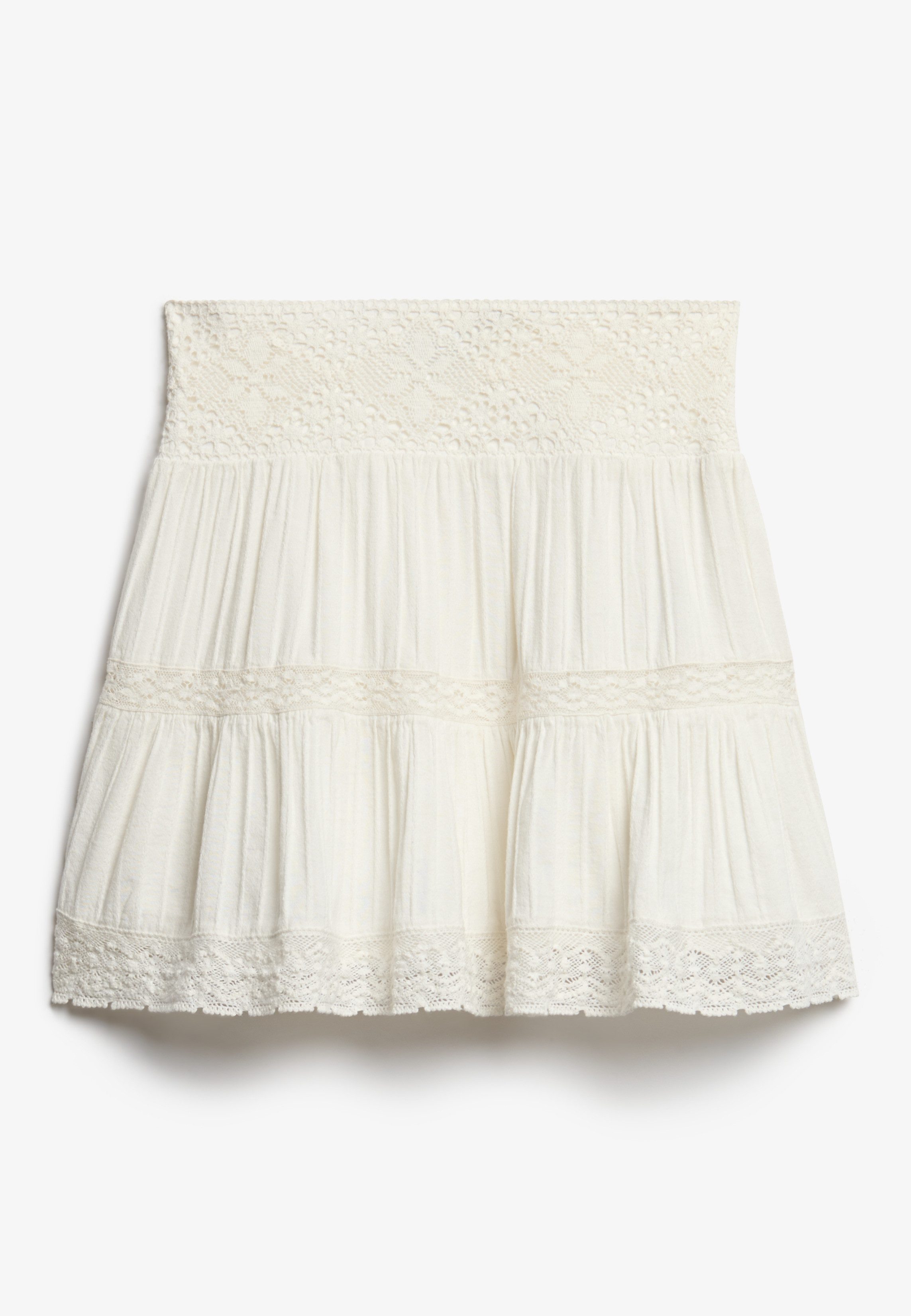Superdry Minirok IBIZA LACE MIX MINI SKIRT
