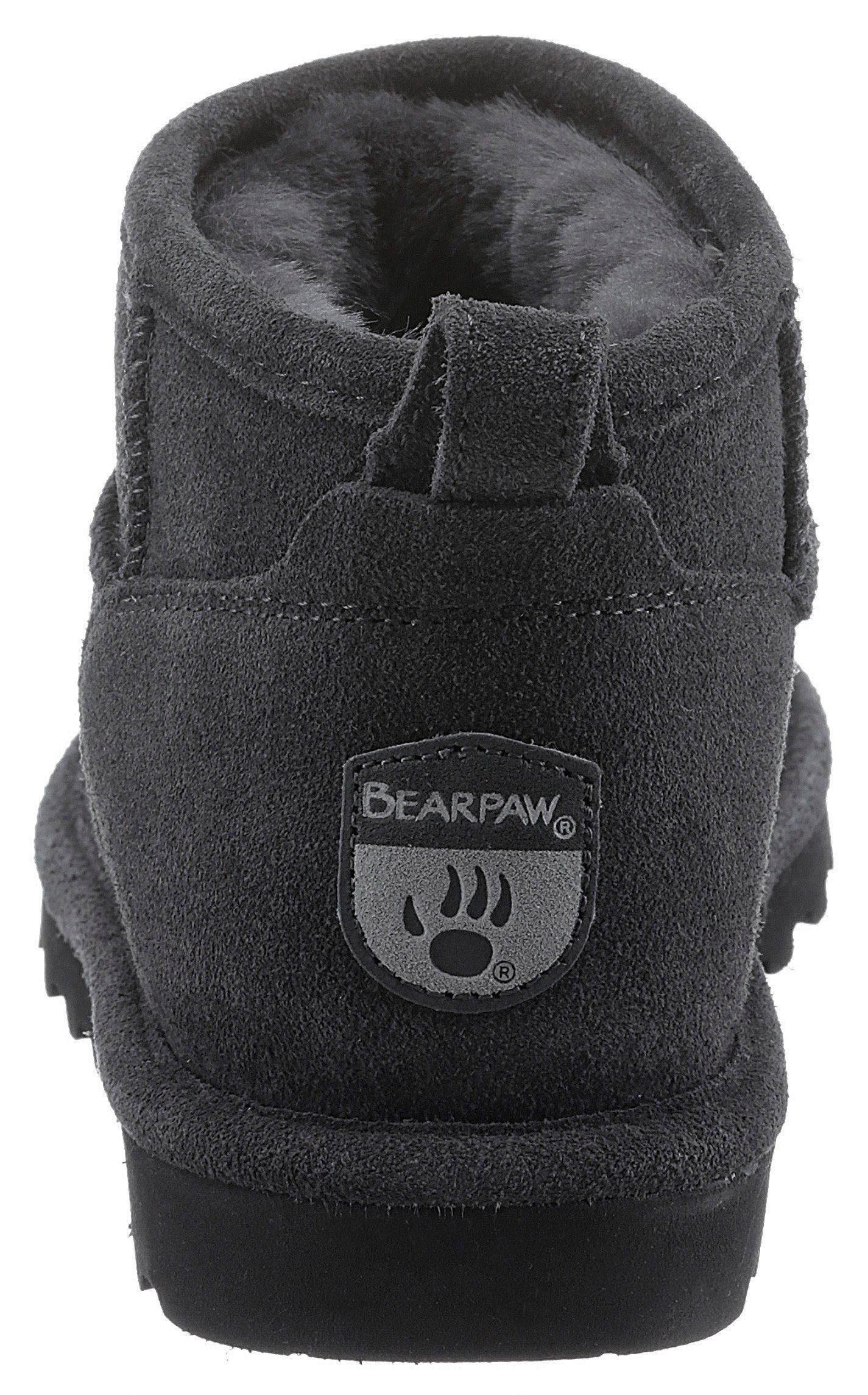 Bearpaw Winterlaarzen Shortama winterlaarzen, instaplaarzen met uitneembare binnenzool