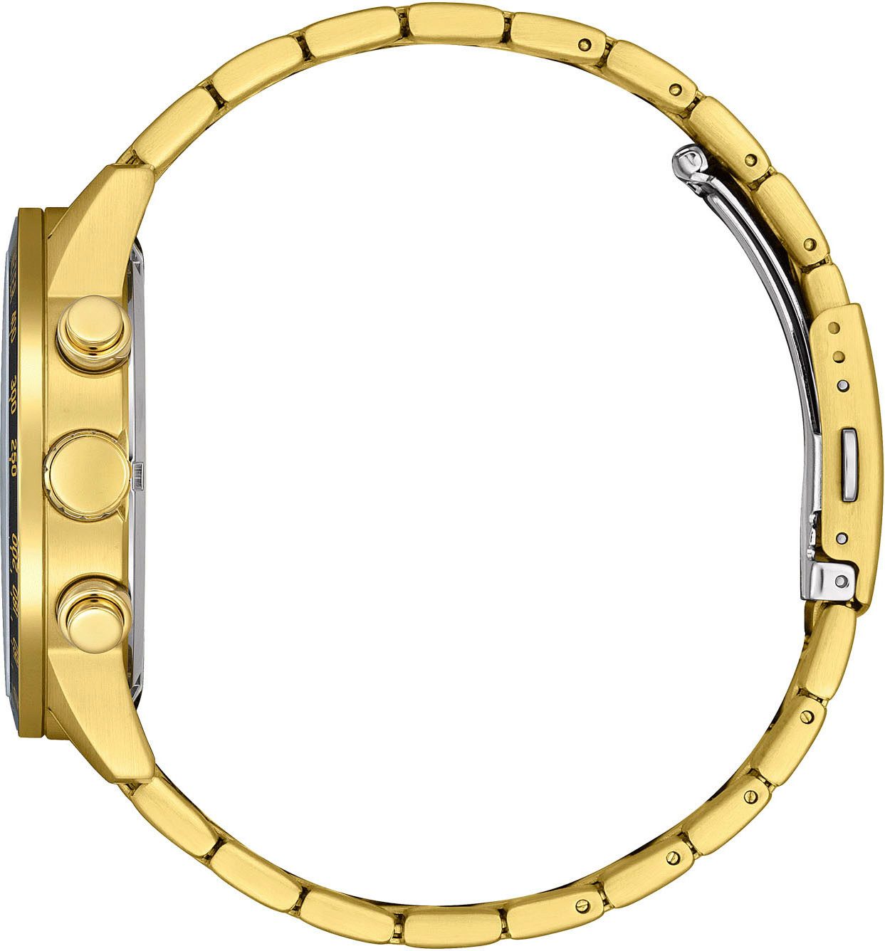 Citizen Chronograaf Quartzhorloge, horloge, herrenuur, tot 10 bar waterdicht, roestvrijstalen band