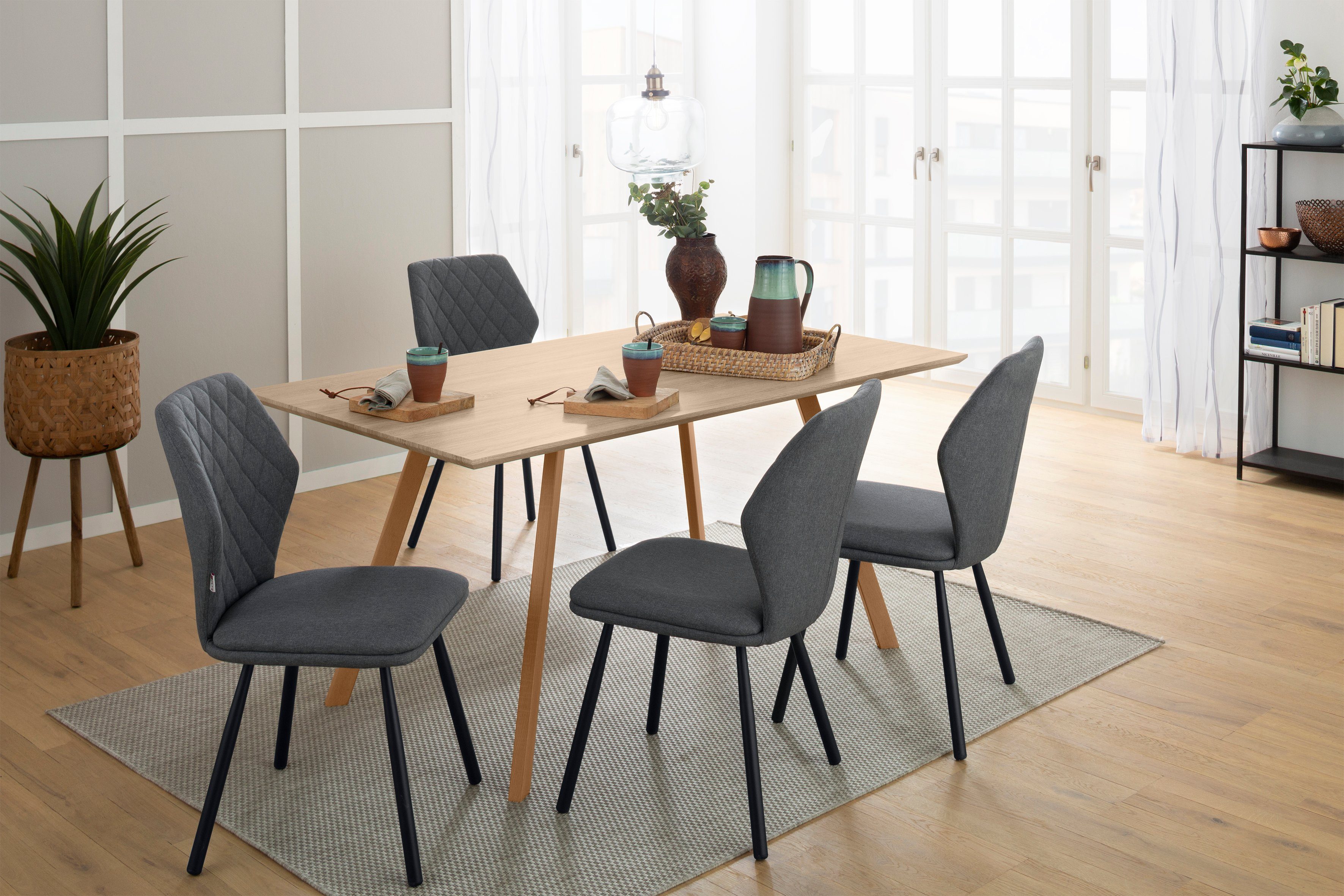 INOSIGN Eettafel Juncus Breedte 160 cm