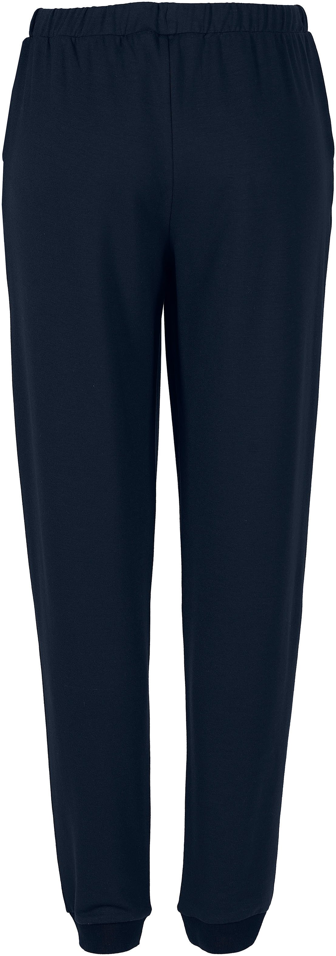 JOOP! Relaxbroek Leisure met stijlvolle ribborde