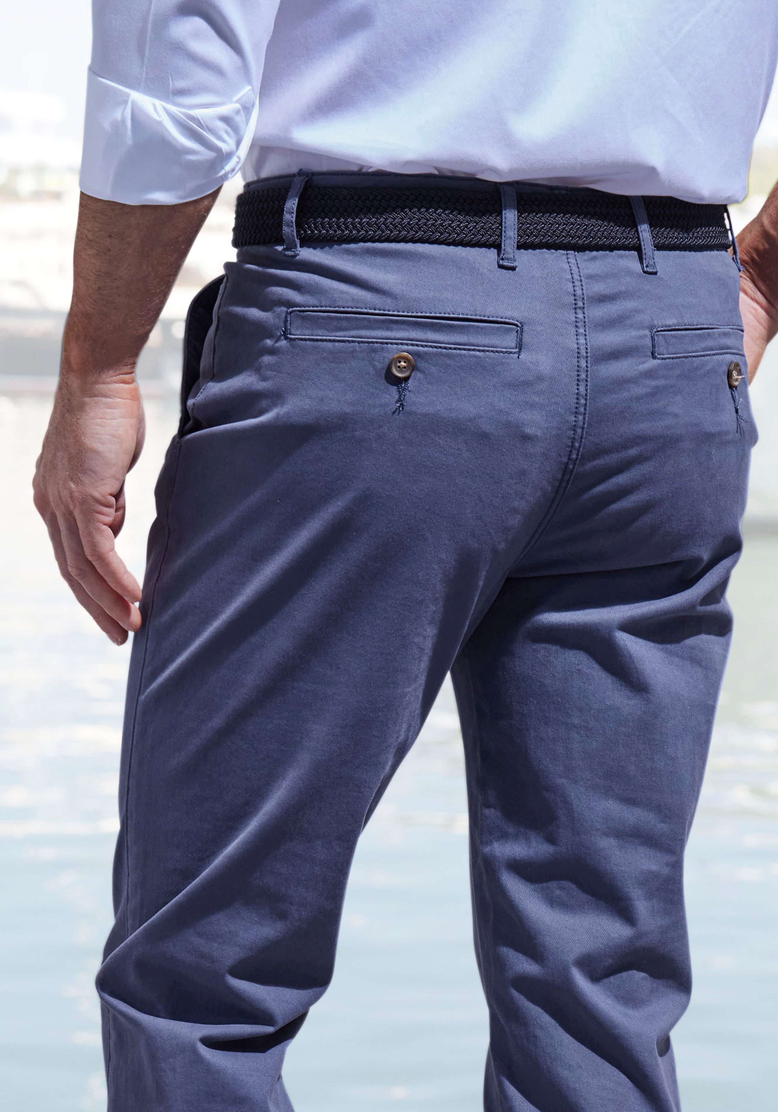 John Devin Chino Regular fit elastische katoenkwaliteit