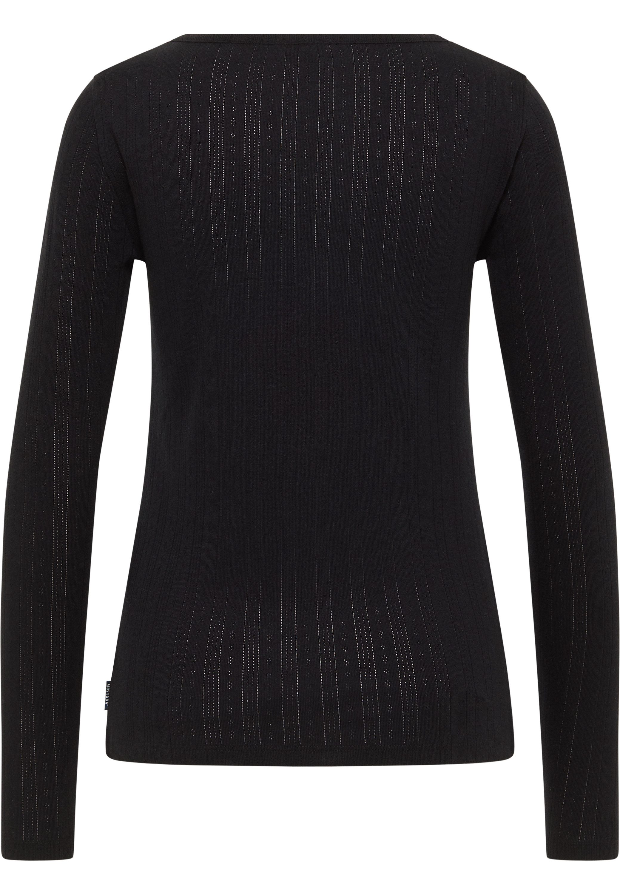 MUSTANG Shirt met lange mouwen Dames Stijl Hope
