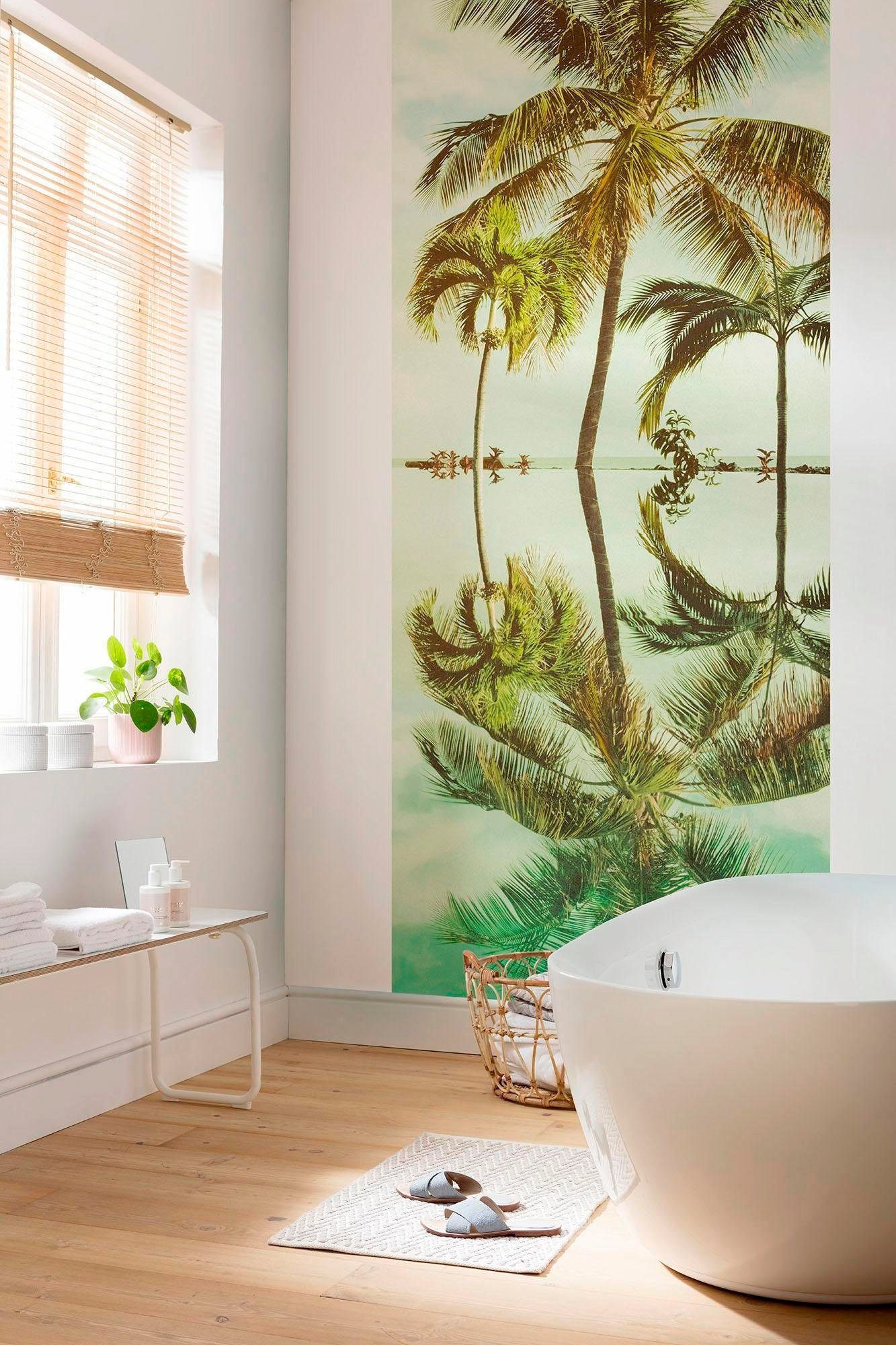 Komar Vliesbehang Digitale print vlies - Key West Panel - Afmeting 100 x 250 cm (1 stuk)