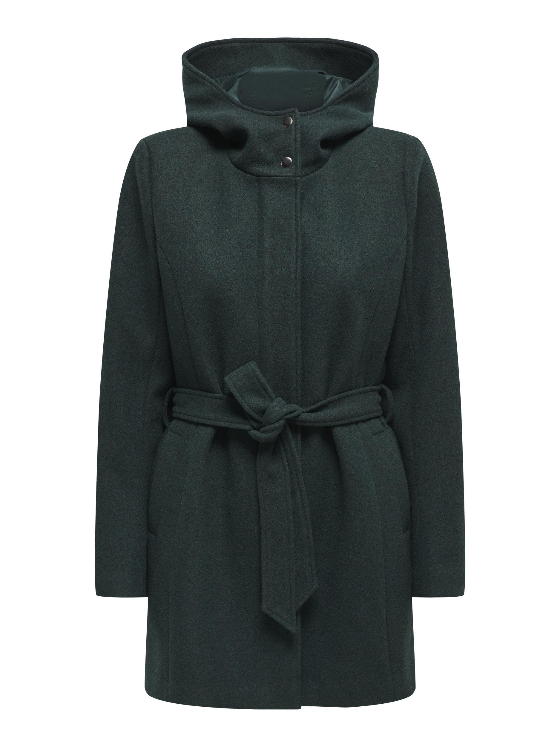 Only Korte jas ONLEMMA HOODED BELT COAT OTW