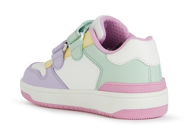 Geox Sneakers J WASHIBA GIRL B met geox speciale membraan, vrijetijdsschoen, lage schoen, veterschoen