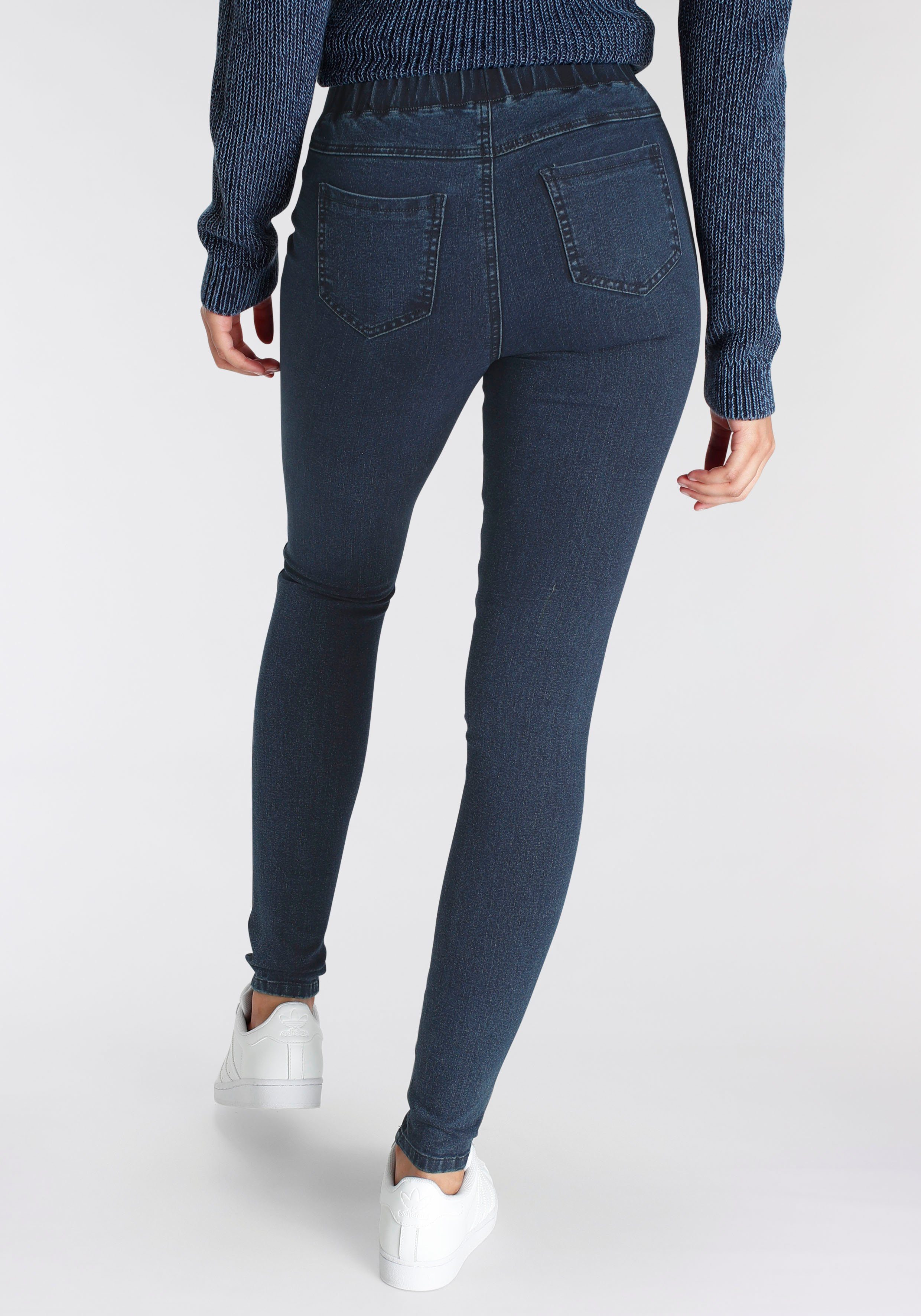 Arizona Jeggings 360 graden elastisch extra-strak gesneden pasvorm, hoge taille