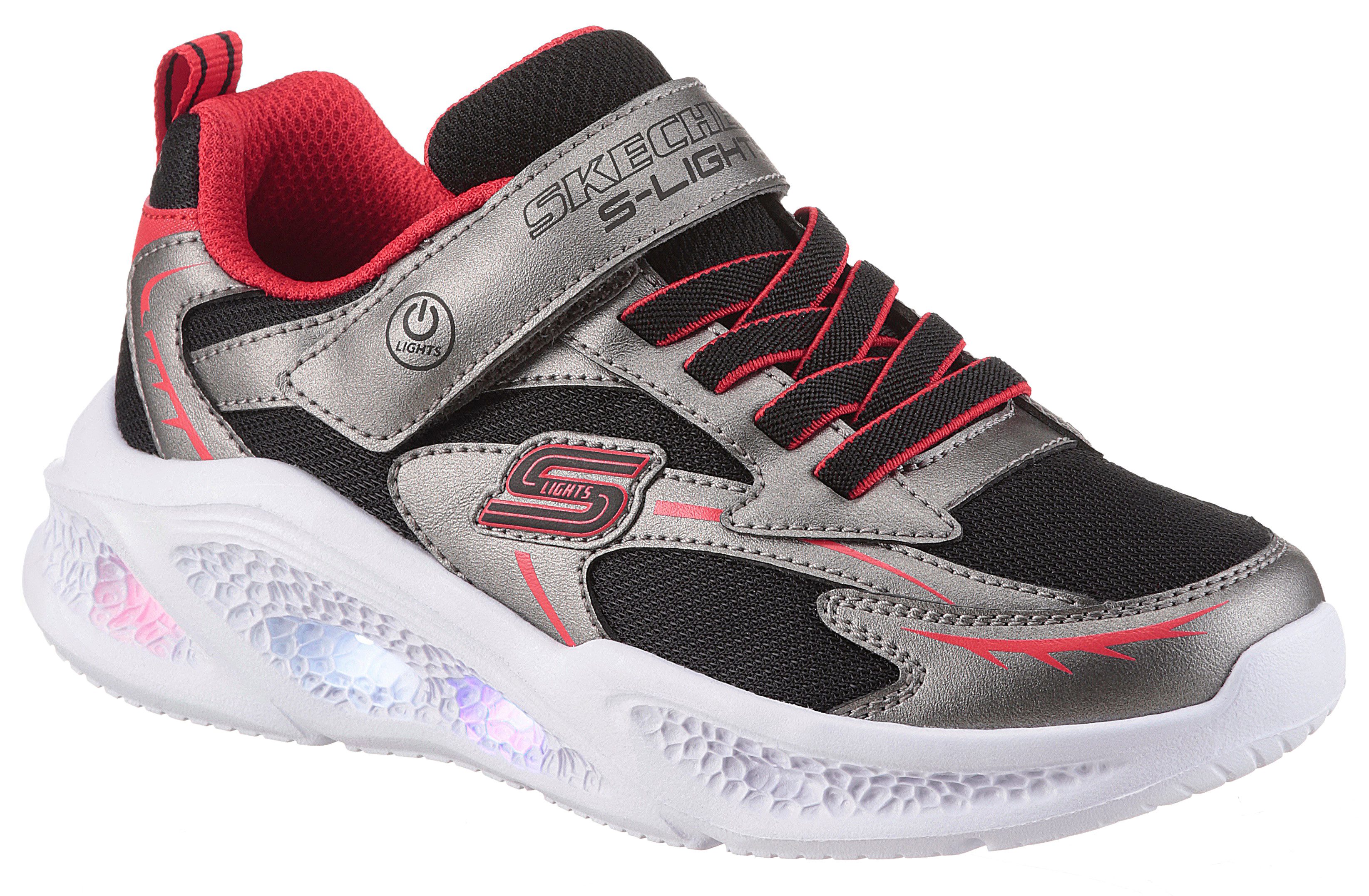 Skechers Sneakers SKECHERS METEOR-LIGHTS jongens sneakers maat 33 grijs