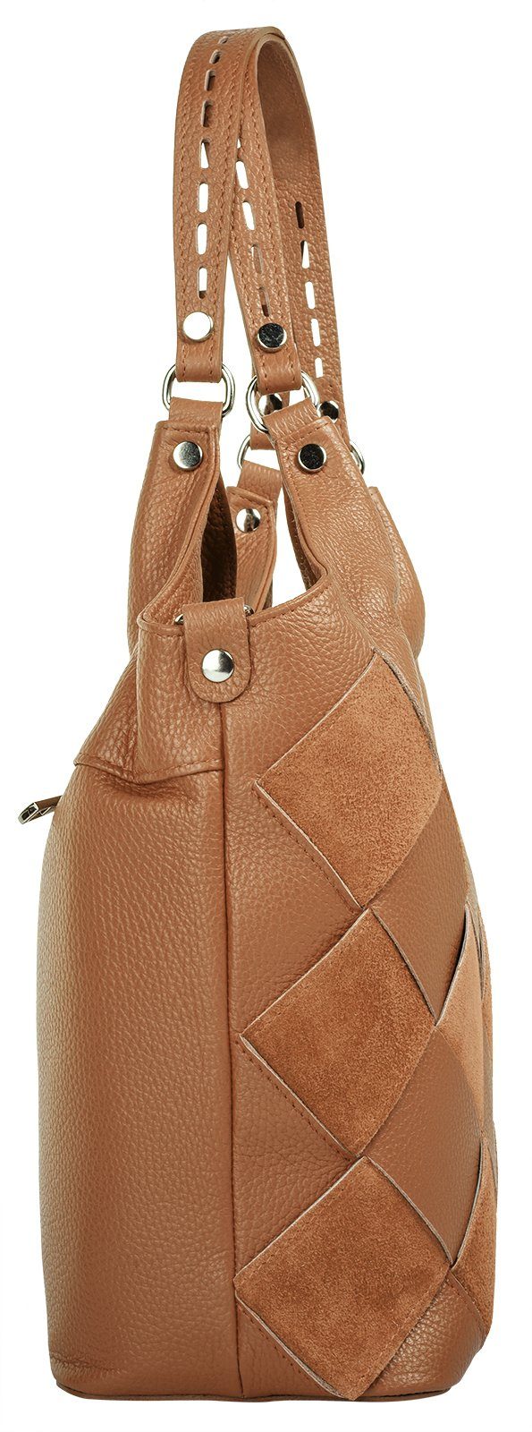Samantha Look Shopper echt leer, made in italy