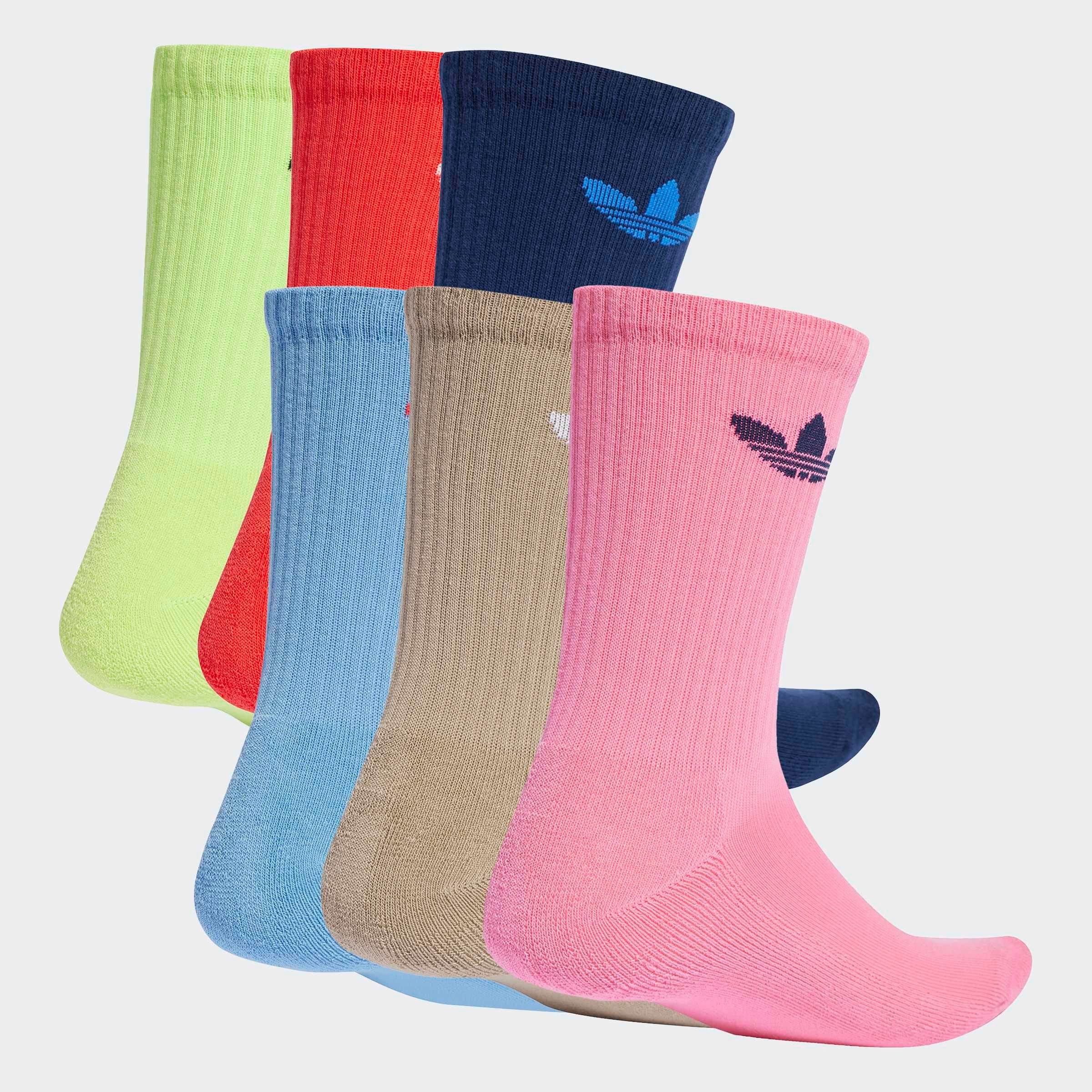 adidas Originals Sportsokken TR CREW S 6P 6-pack sokken met logo (6 paar)