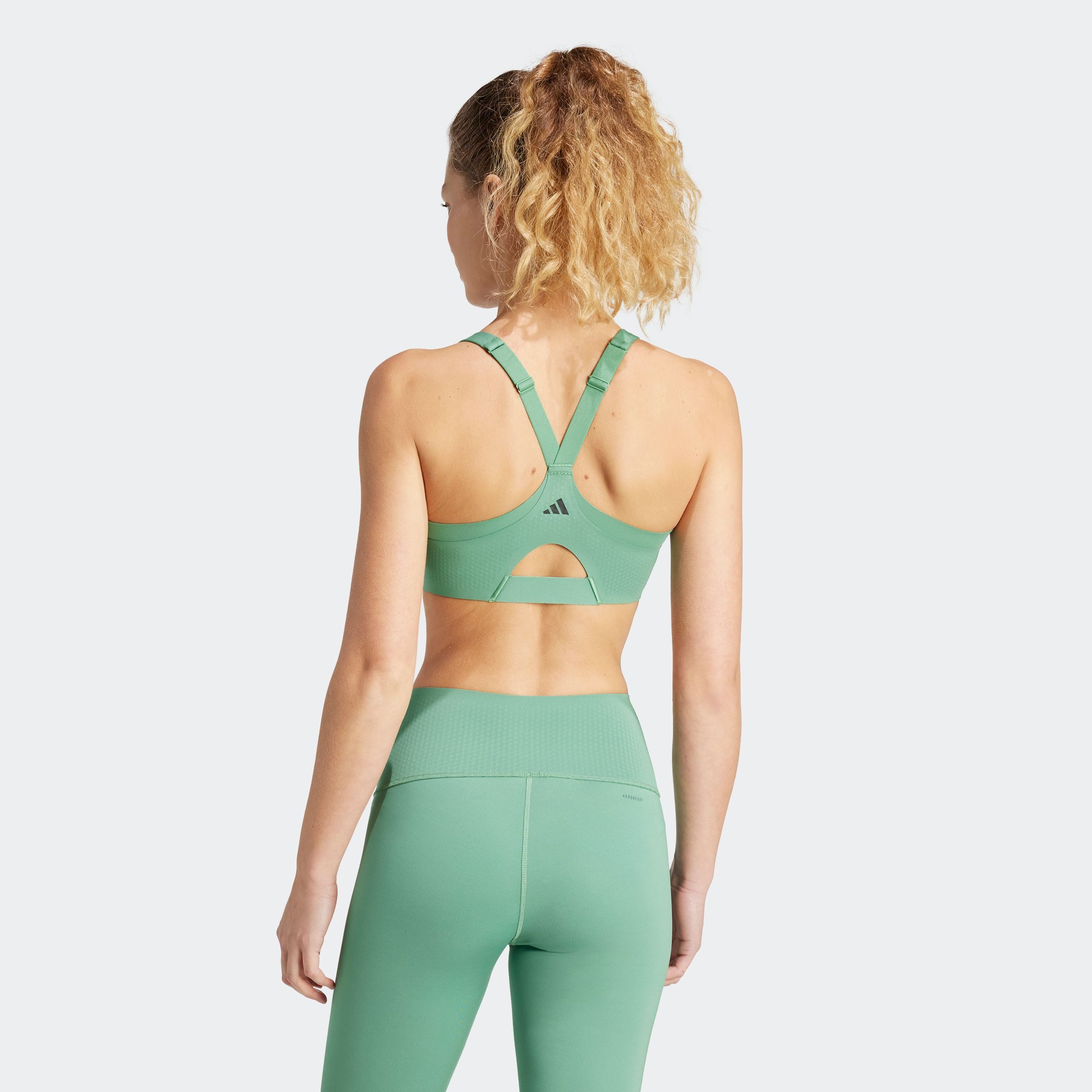 adidas Performance Sport-bh TLRDIM LUX ZIP (1-delig)