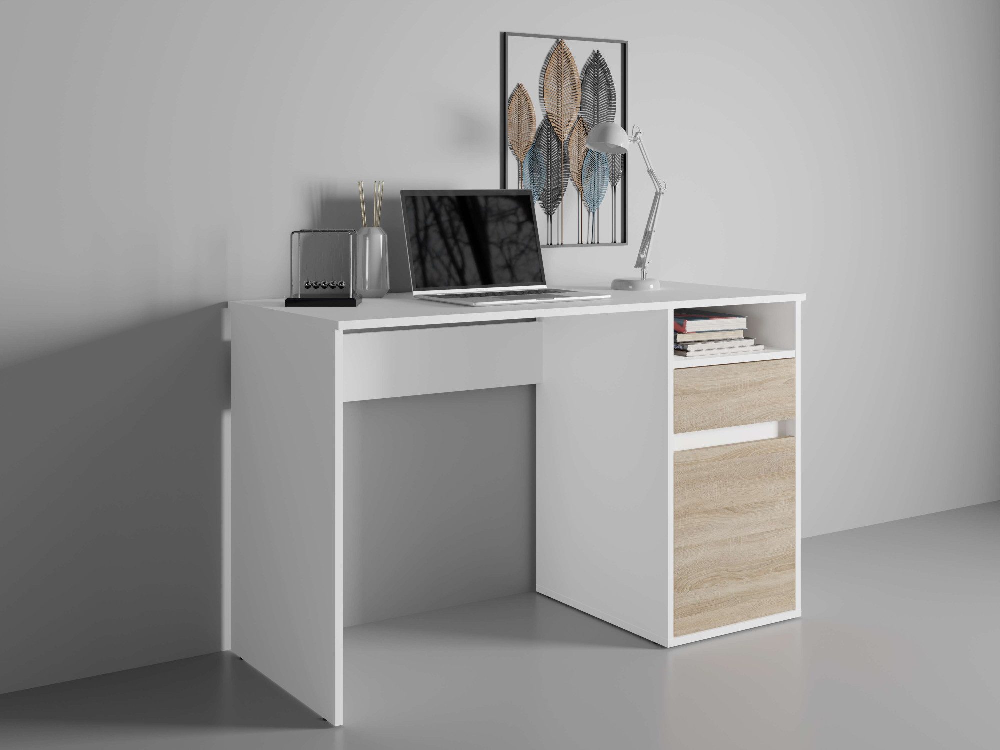 INOSIGN Bureau TINSLEY met lade en deur, breedte 120 x 53 cm