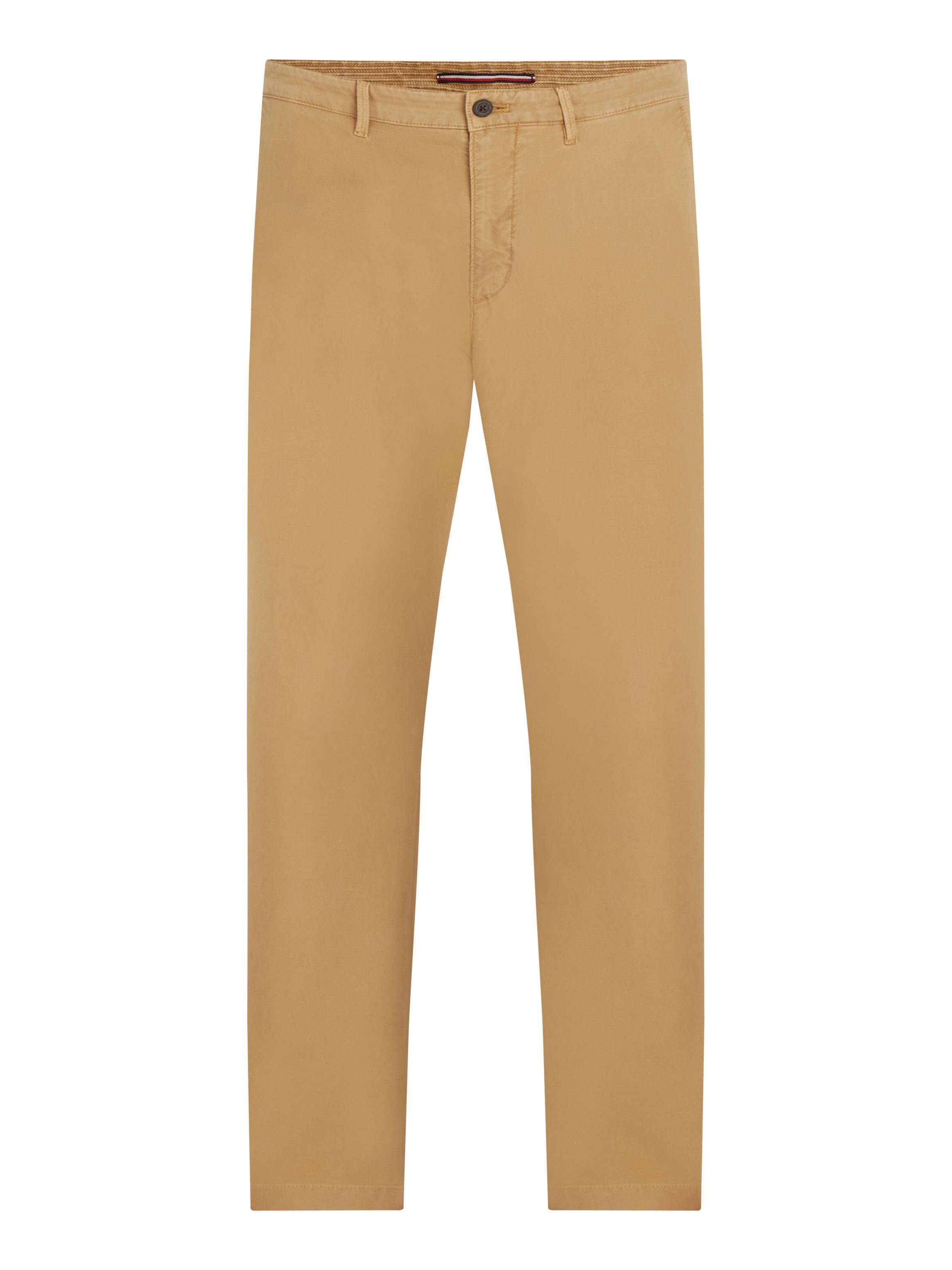 Tommy Hilfiger Chino CHELSEA GABARDINE GMD met logo borduursel op de achterzak