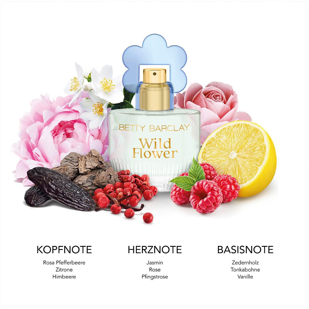 Betty Barclay Eau de toilette Betty Barclay Wild Flower EDT NATURAL SPRAY 50 ML (set, 1-delig)