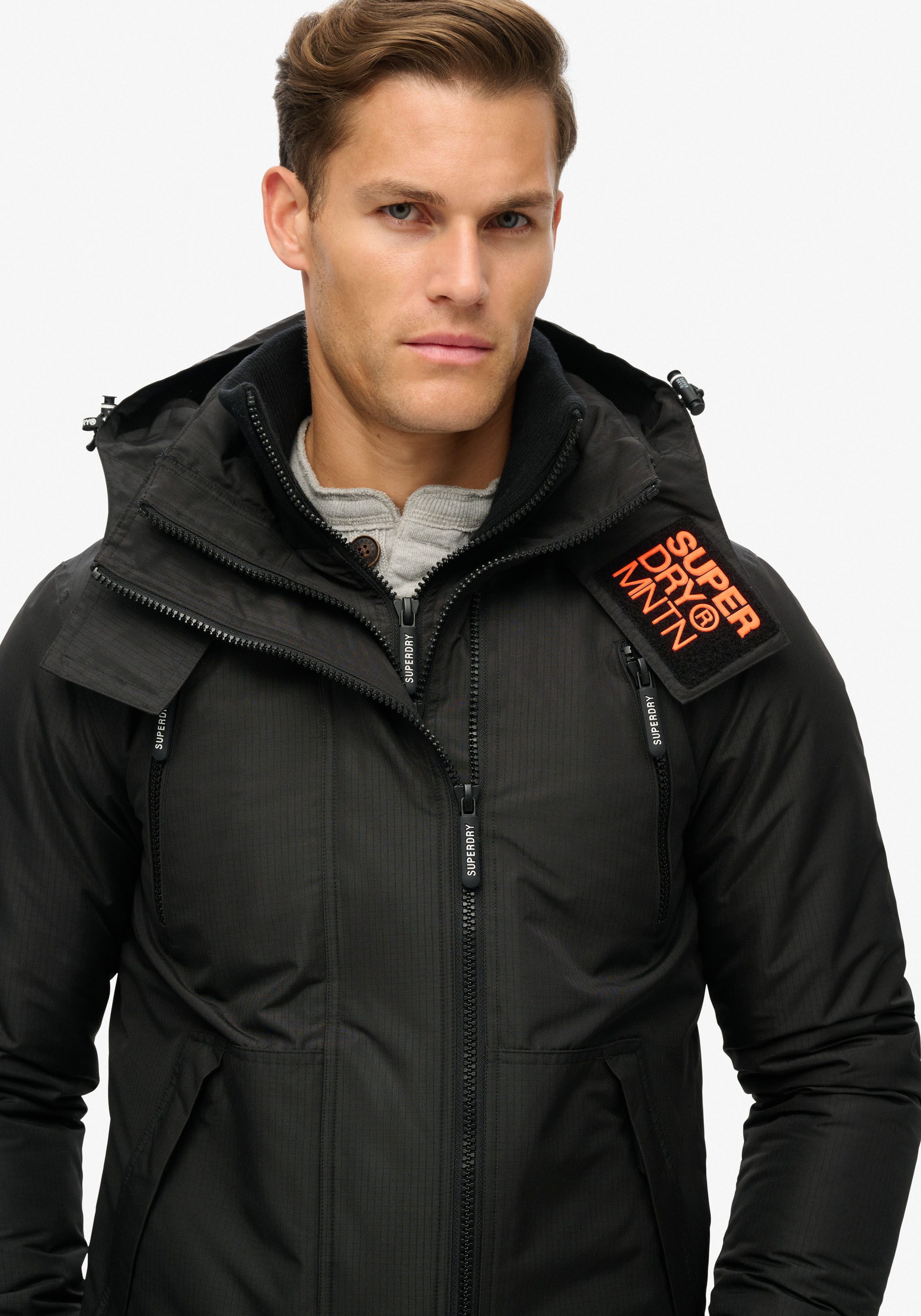 Superdry Outdoorjack HOODED MTN WINDBREAKER JACKET