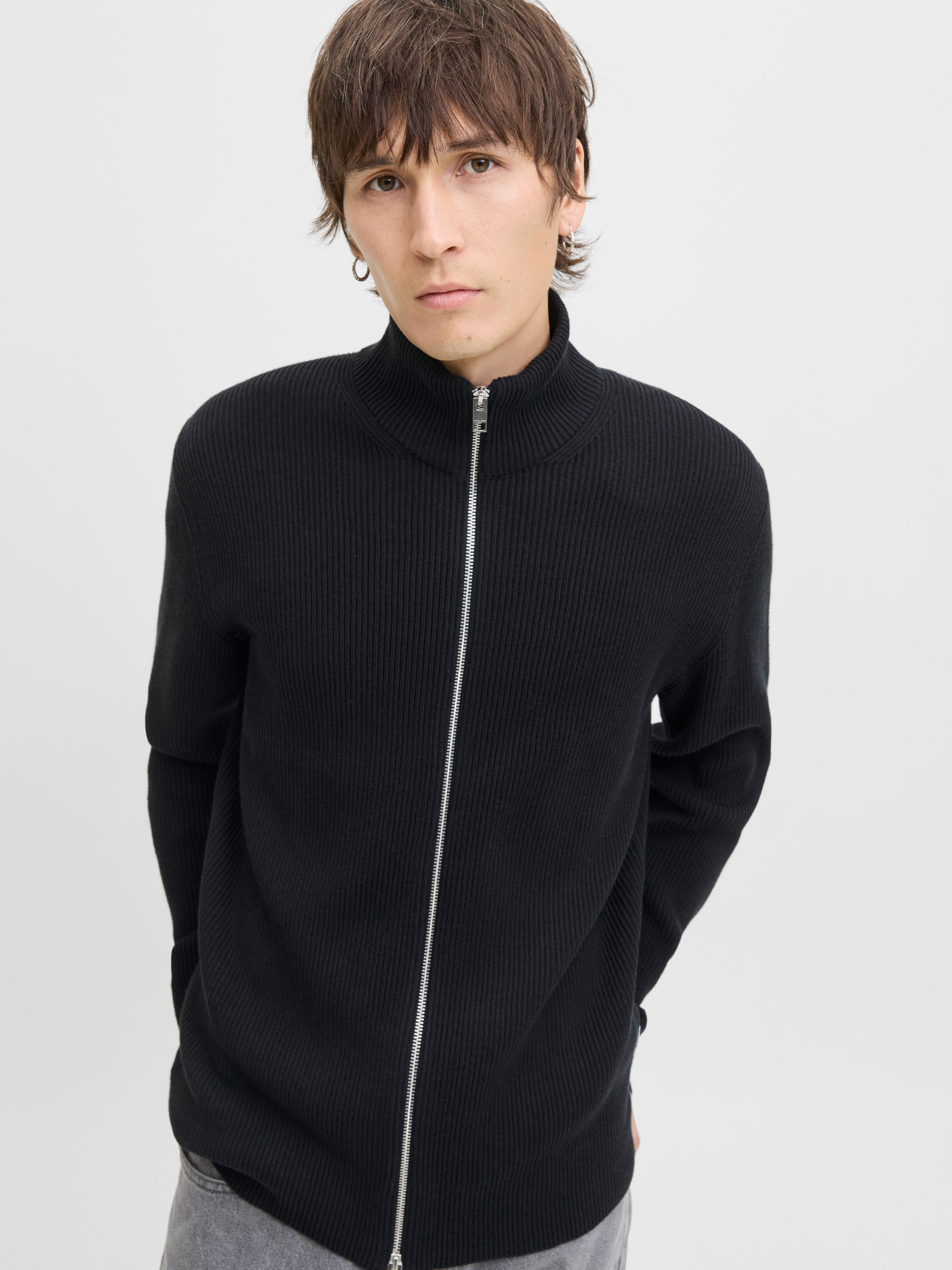 Jack & Jones Vest JJEPERFECT KNIT ZIP CARDIGAN SN