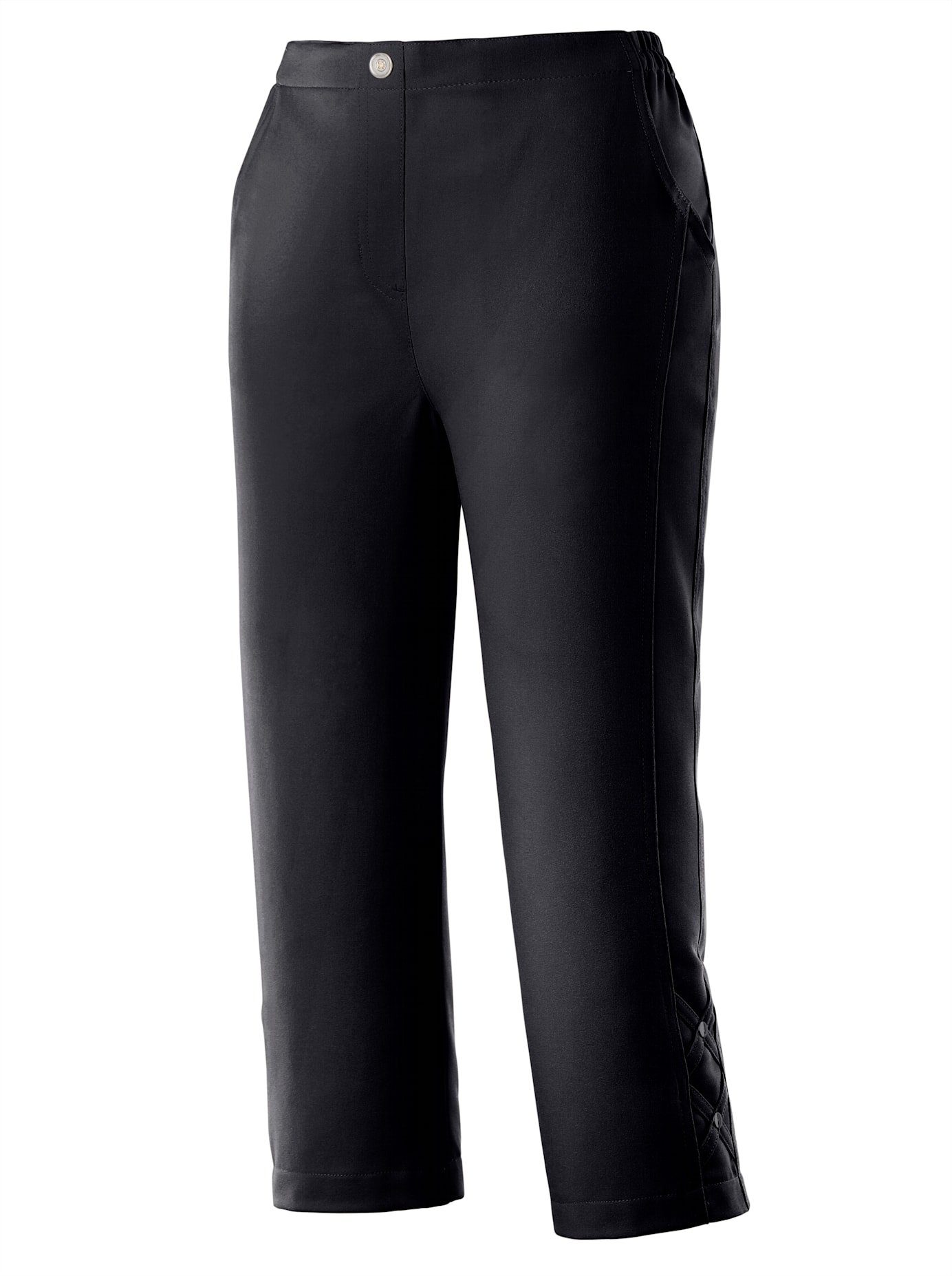 Classic Basics Capribroek dames capri broeken maat 42 zwart