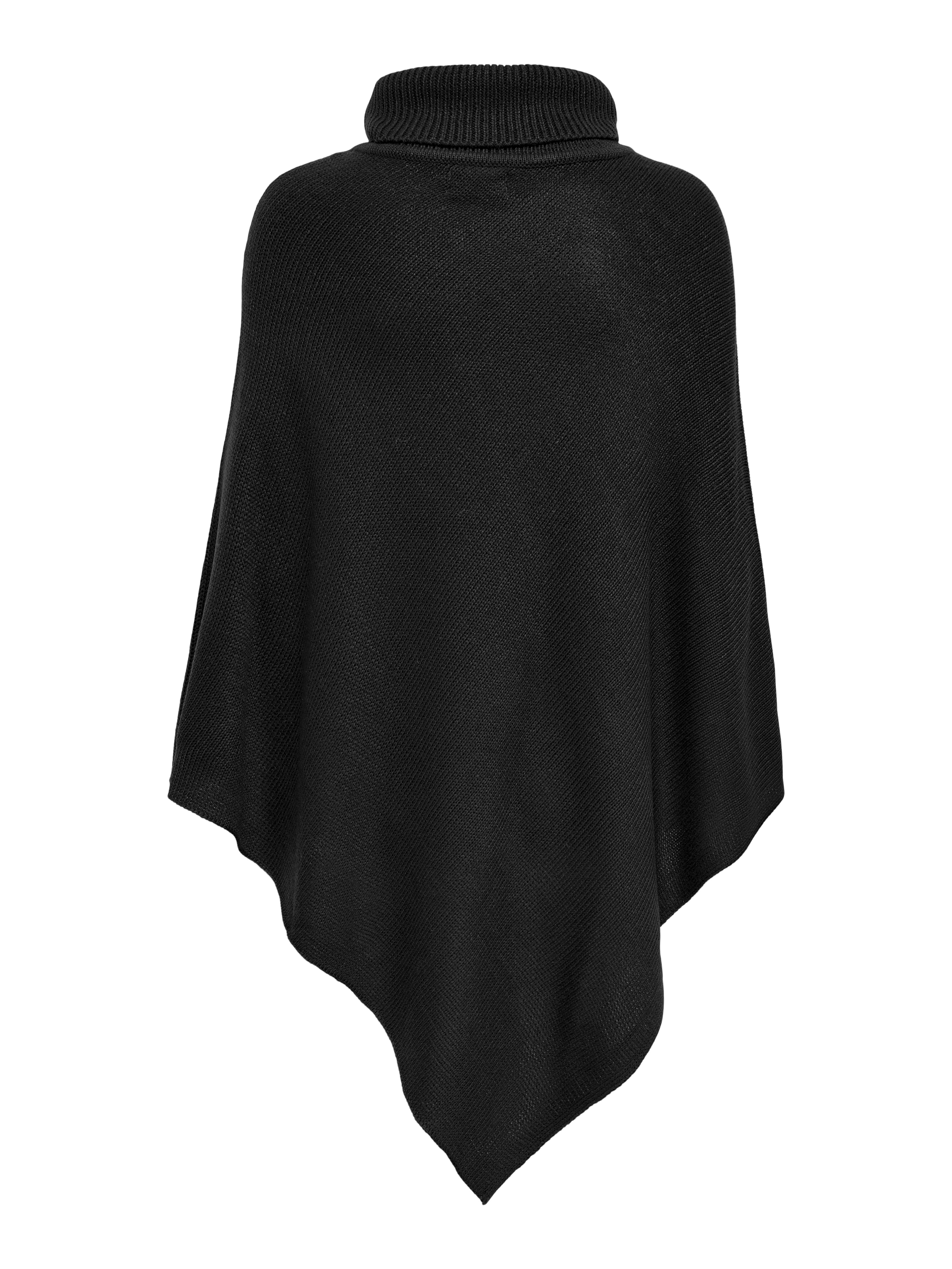 Only Gebreide poncho ONLNICOYA L/S PONCHO EX KNT