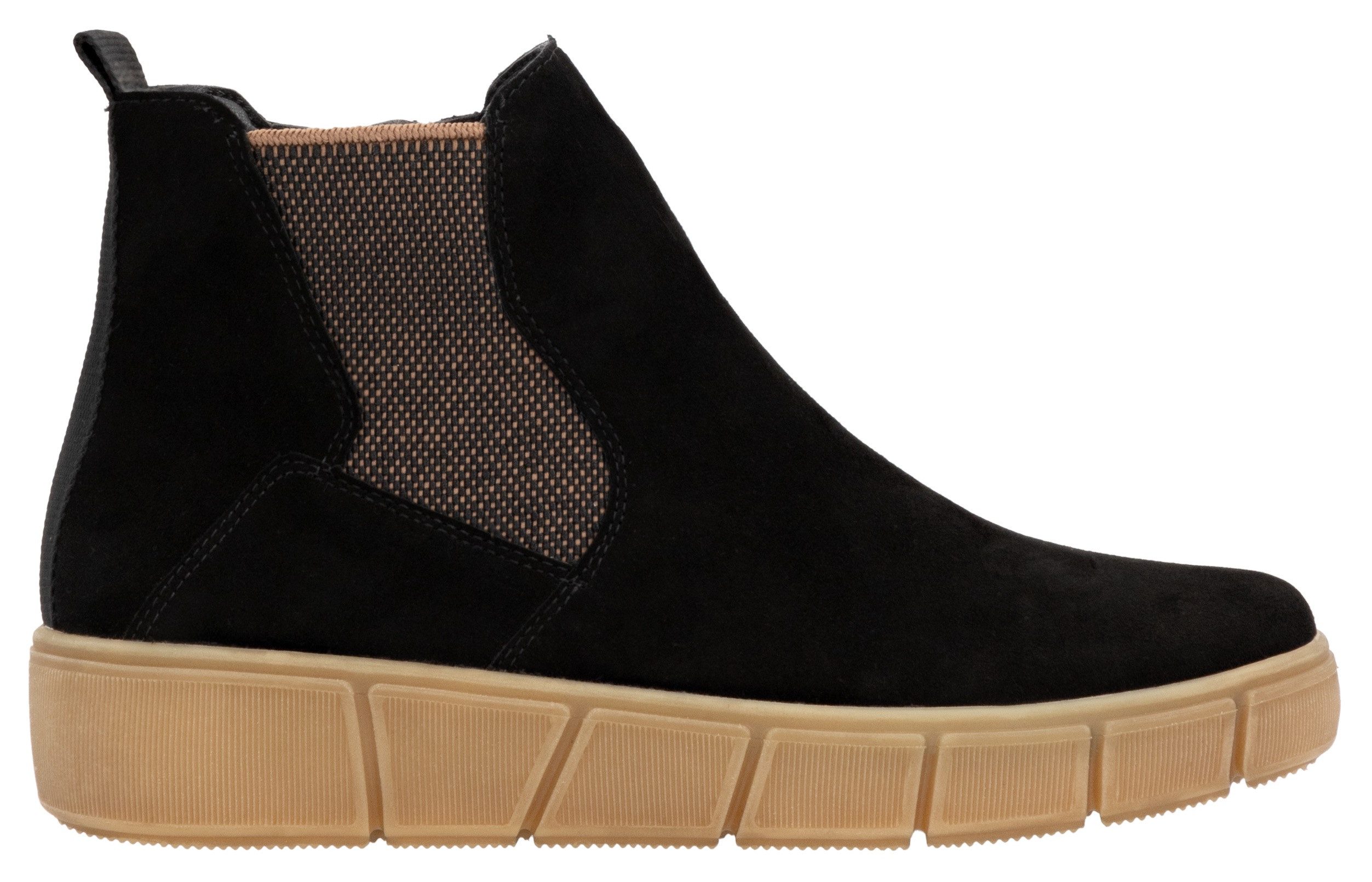 Remonte Chelsea-boots , plateau, enkellaars, ankleboots met extra ritssluiting