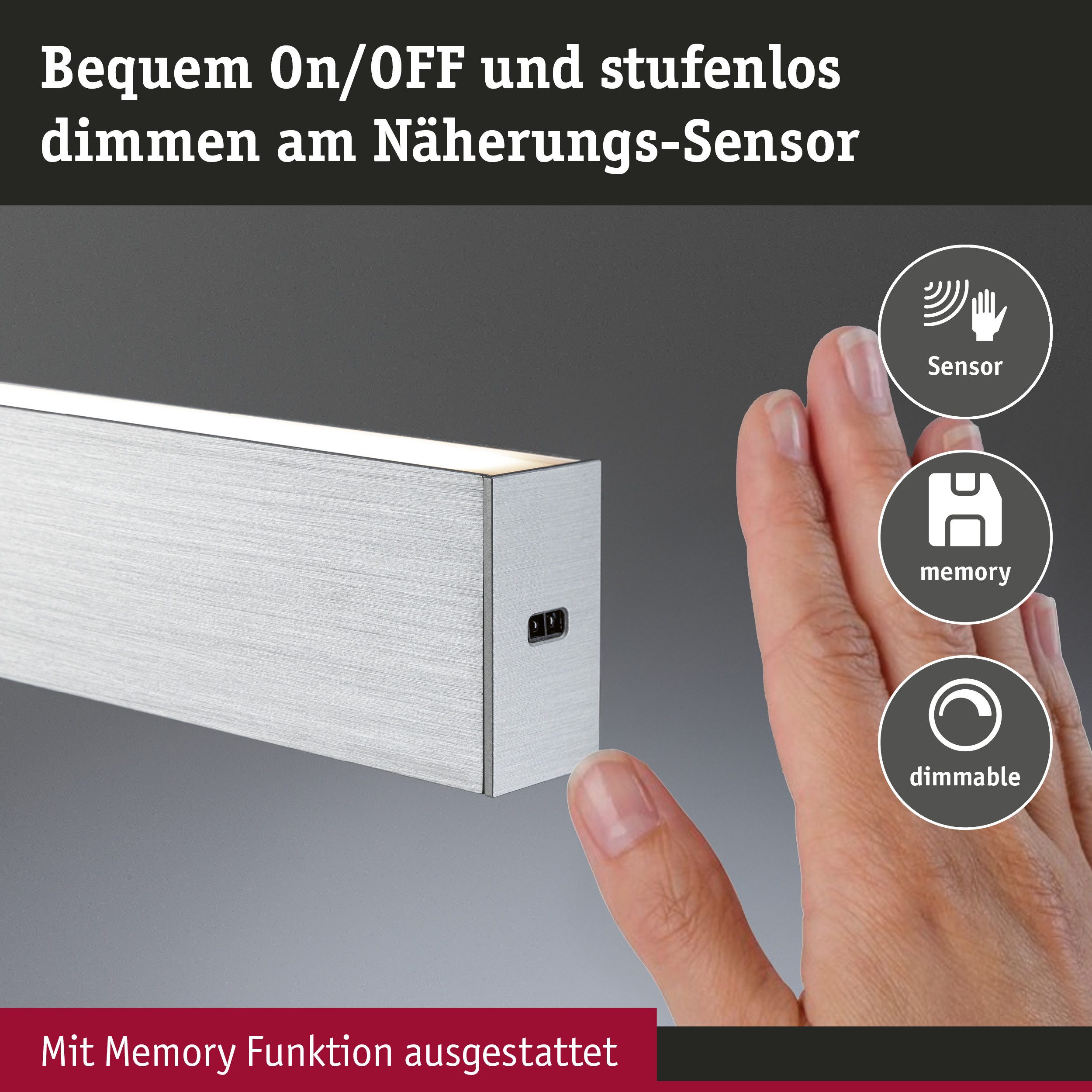 Paulmann Led-hanglamp LED hanglamp Aptare dimbaar