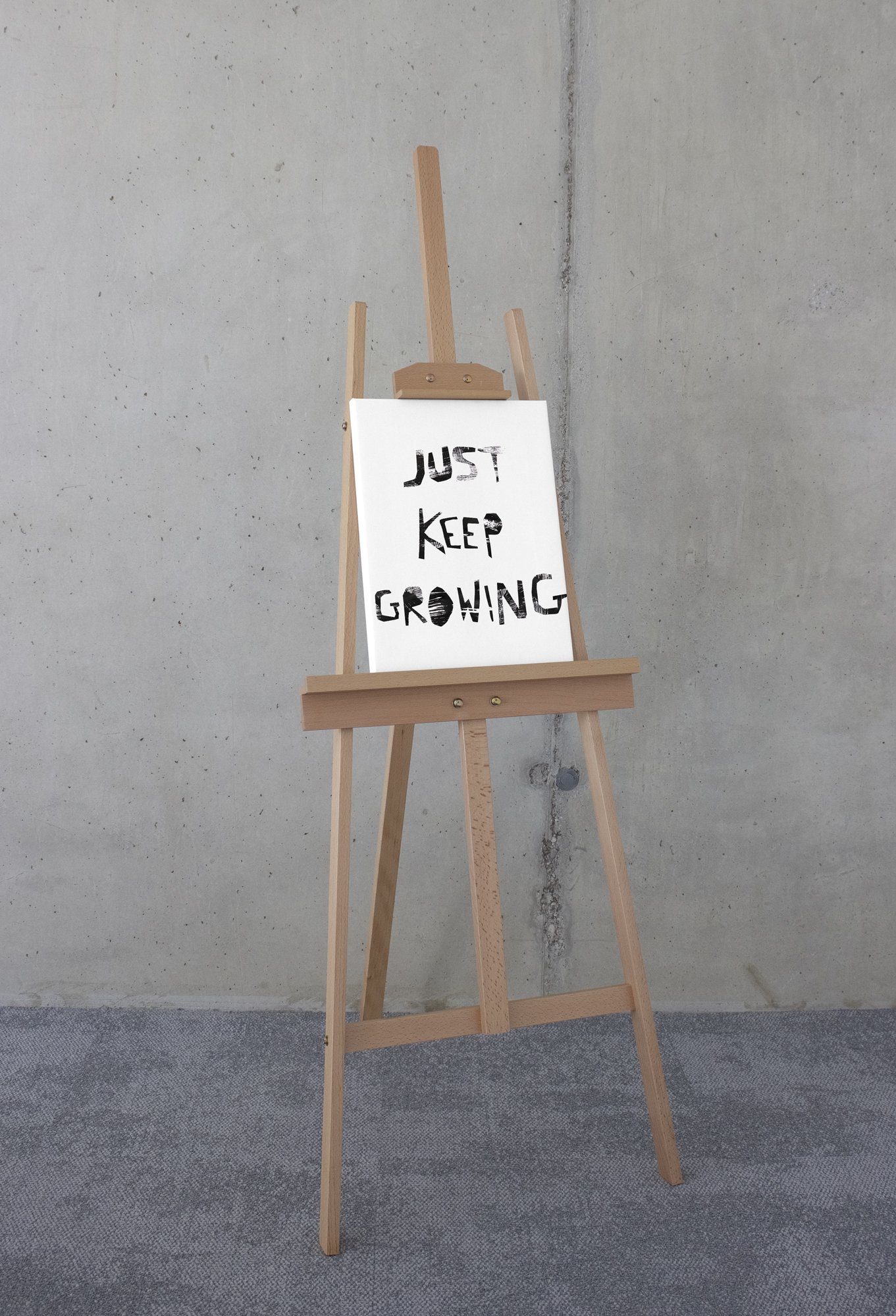 Komar Artprint op linnen Growing Up - Afmeting 30 x 40 cm (1 stuk)