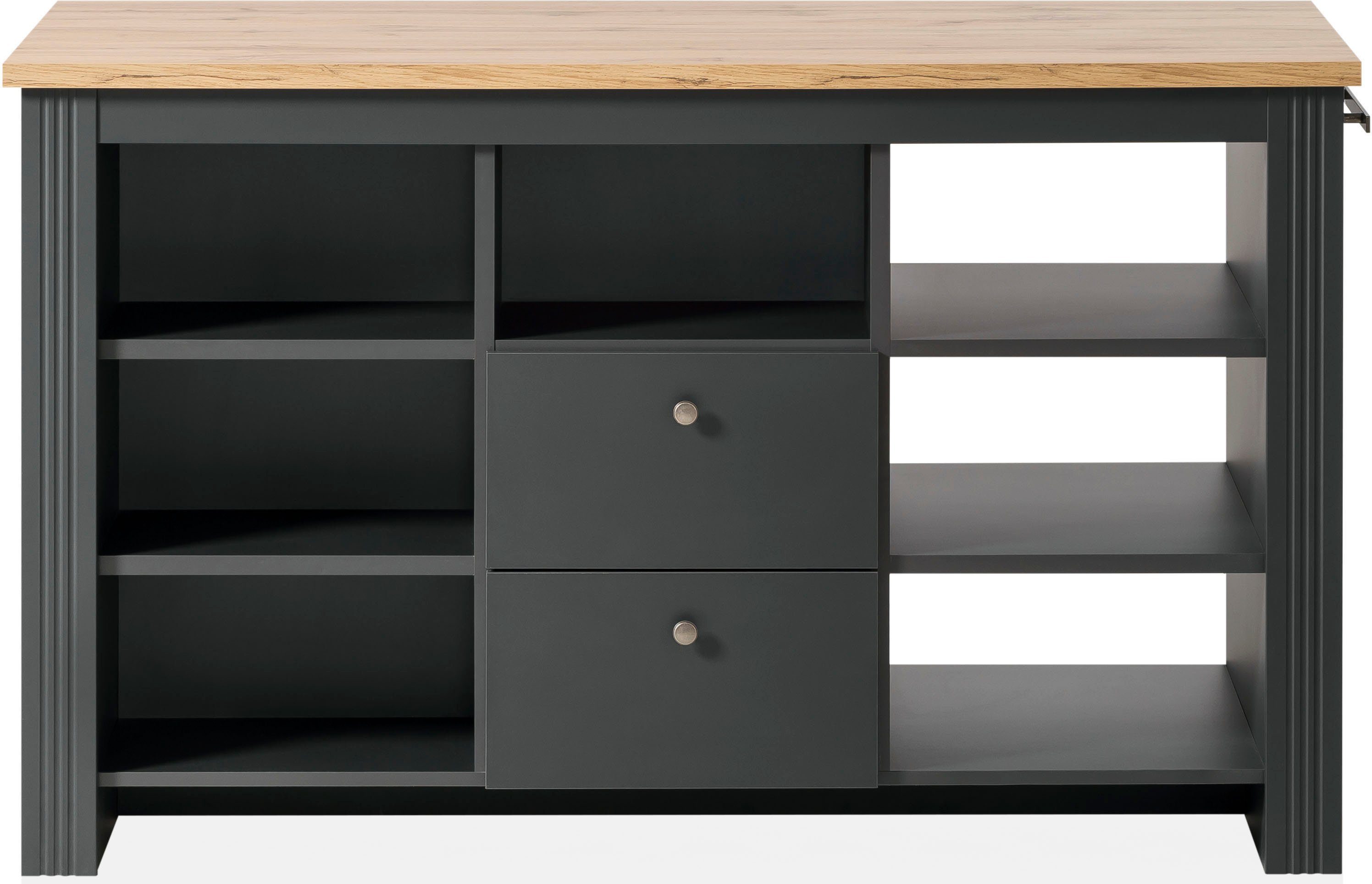 Kochstation Onderkast KS-Westminster Kookeiland vrij plaatsbaar, breedte 150 cm, exclusief by Otto