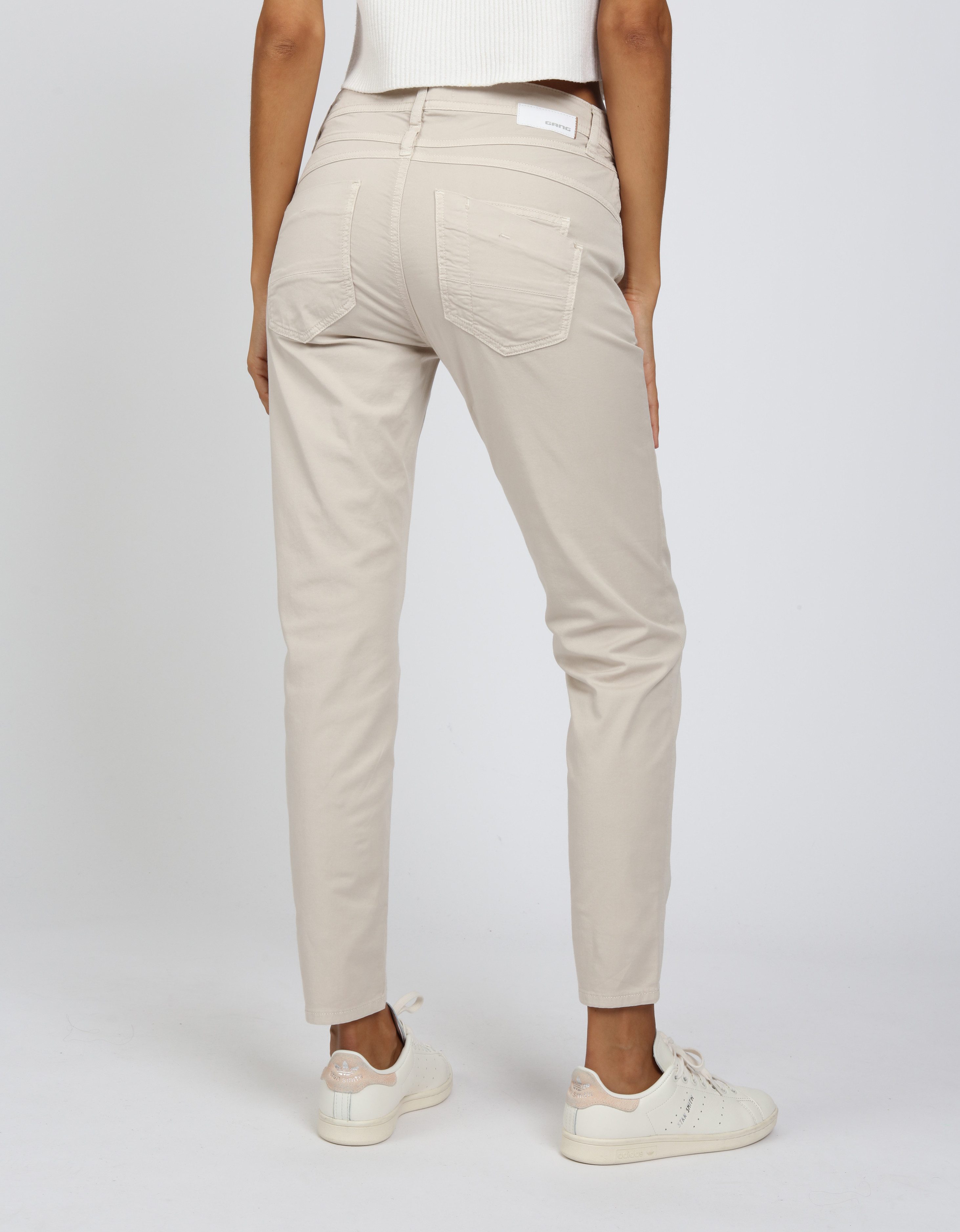 GANG Relax fit jeans 94AMELIE CROPPED in 5-pocket-stijl