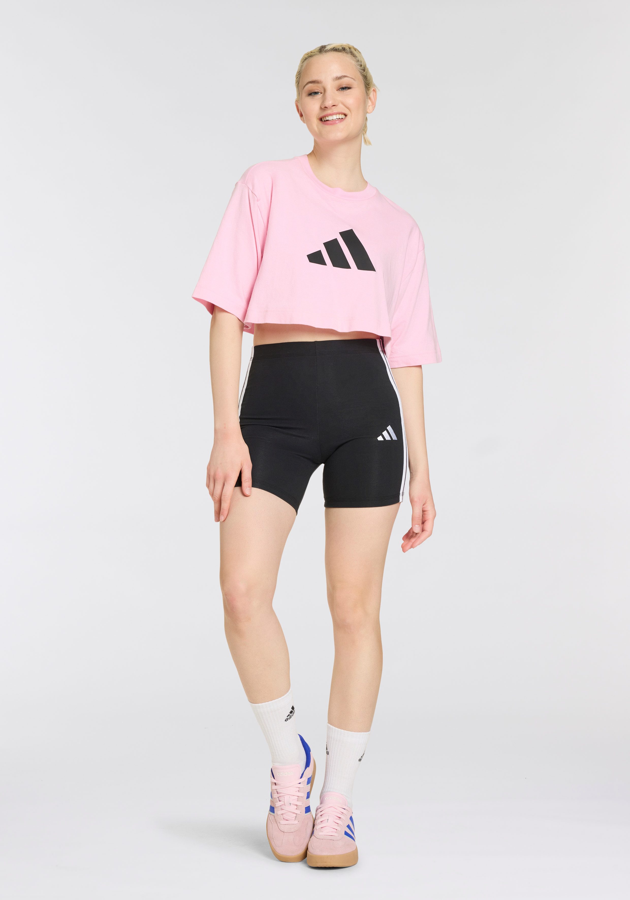 adidas Sportswear Short W 3S SJ BK SHO (1-delig)