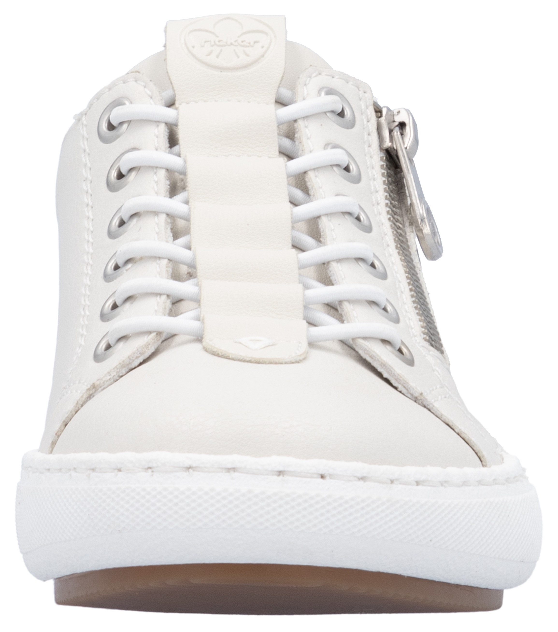 Rieker Slip-on sneakers , slippers, instapschoen, lage schoen, vrijetijdsschoen in smalle vorm