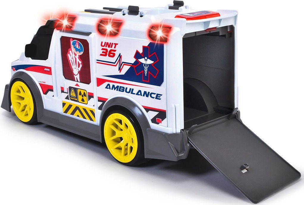 Dickie Toys Speelgoed-ambulance Ambulance met licht en geluid