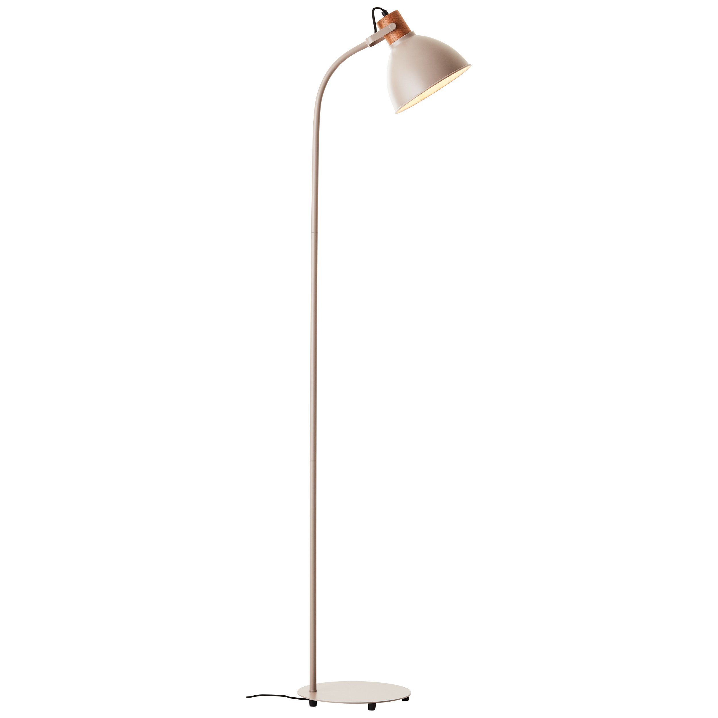 Brilliant Leuchten Staande lamp Erena Hoogte 150 cm, E27, metaal/hout
