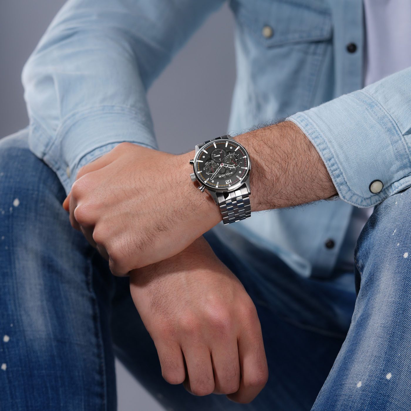 Police Multifunctioneel horloge DRIVER II