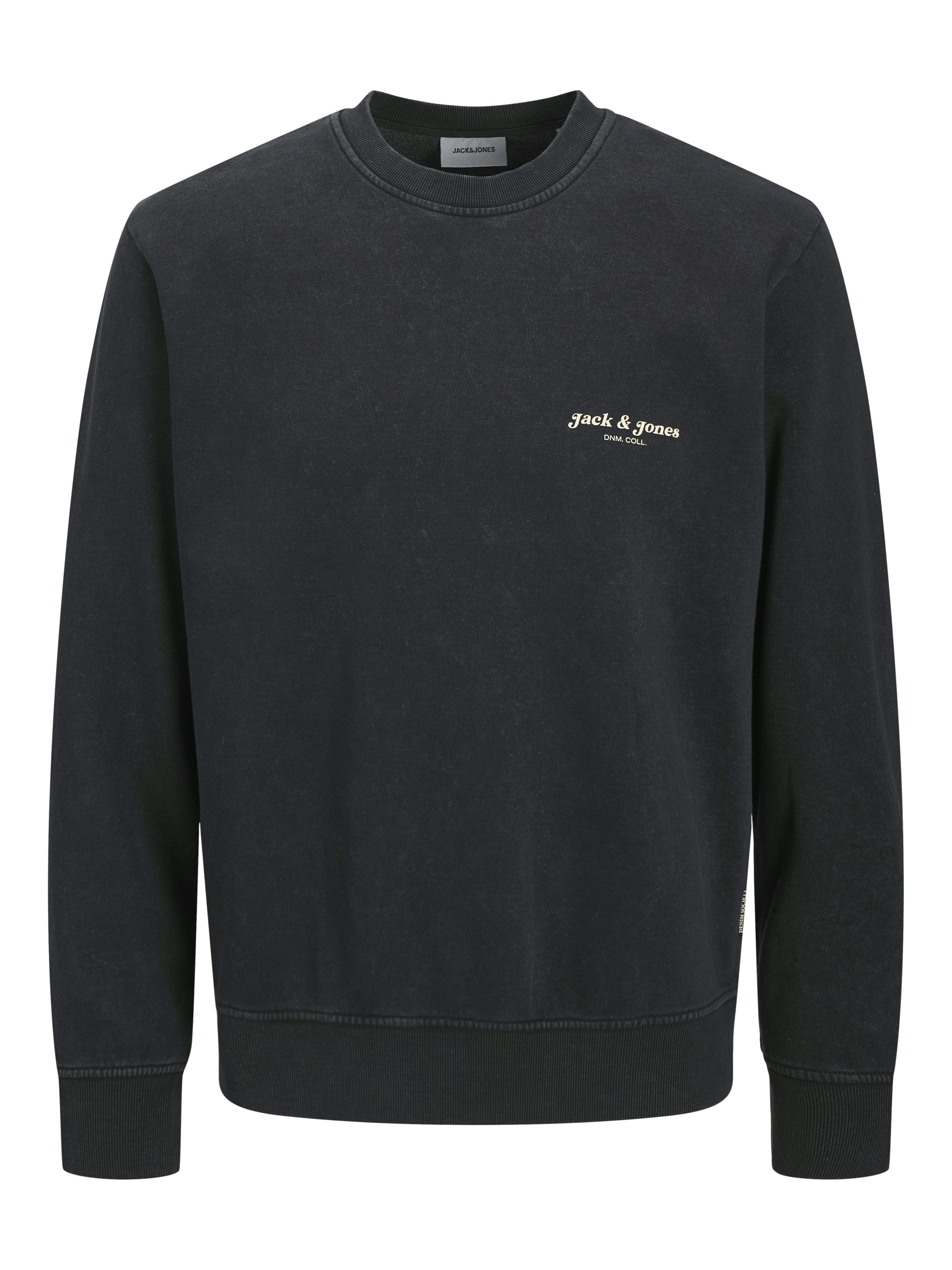 Jack & Jones Sweatshirt JJEDOVER PRINT SWEAT CREW NECK