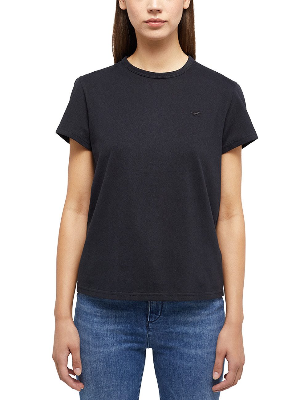 MUSTANG Shirt met korte mouwen Dames stijl Ada