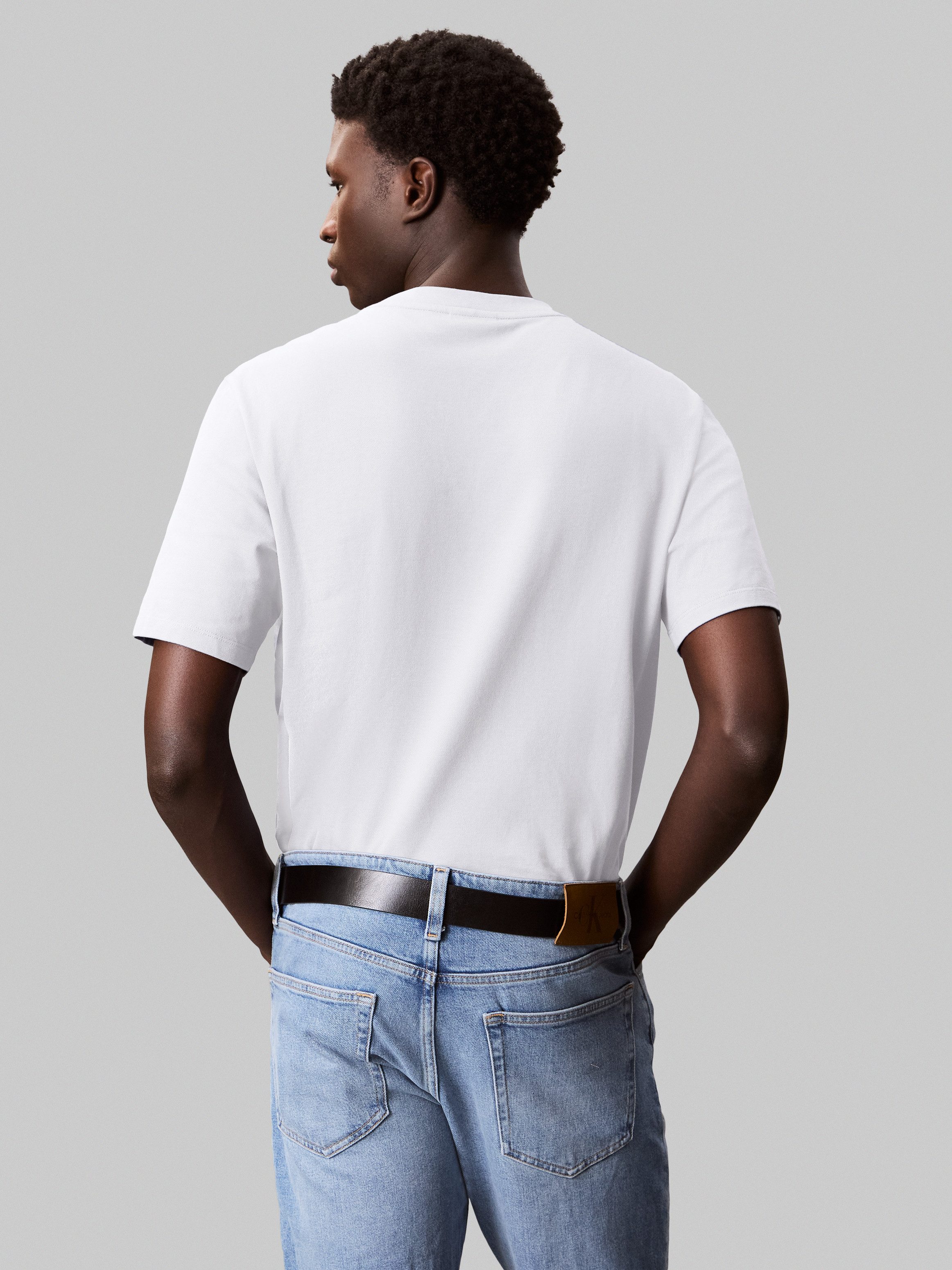 Calvin Klein T-shirt SS STRETCH PIQUE NANO EASY TEE