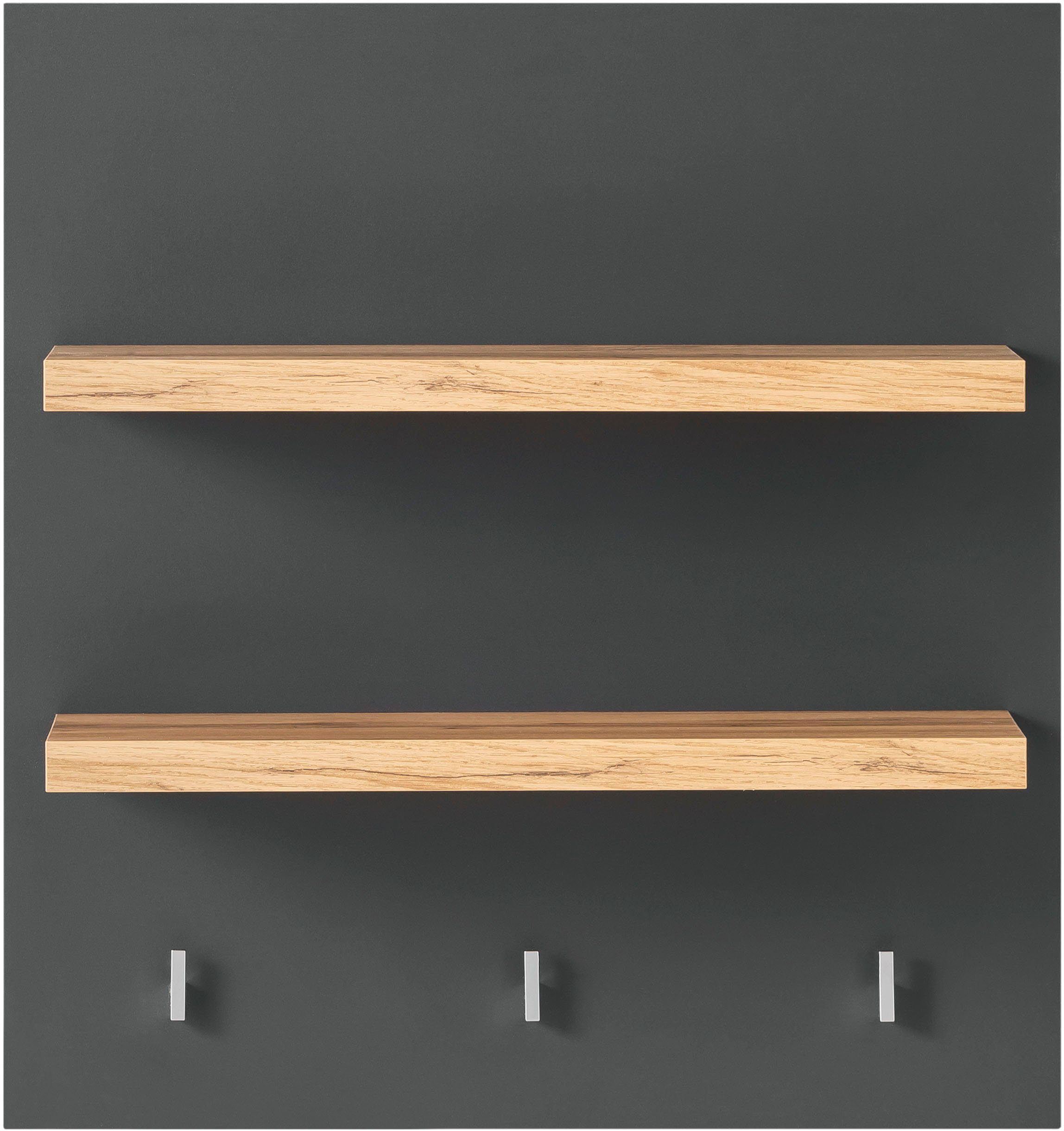 Kochstation Wandplank KS-Westminster met 2 legplanken, 3 haken, breedte 60 cm, exclusief by otto