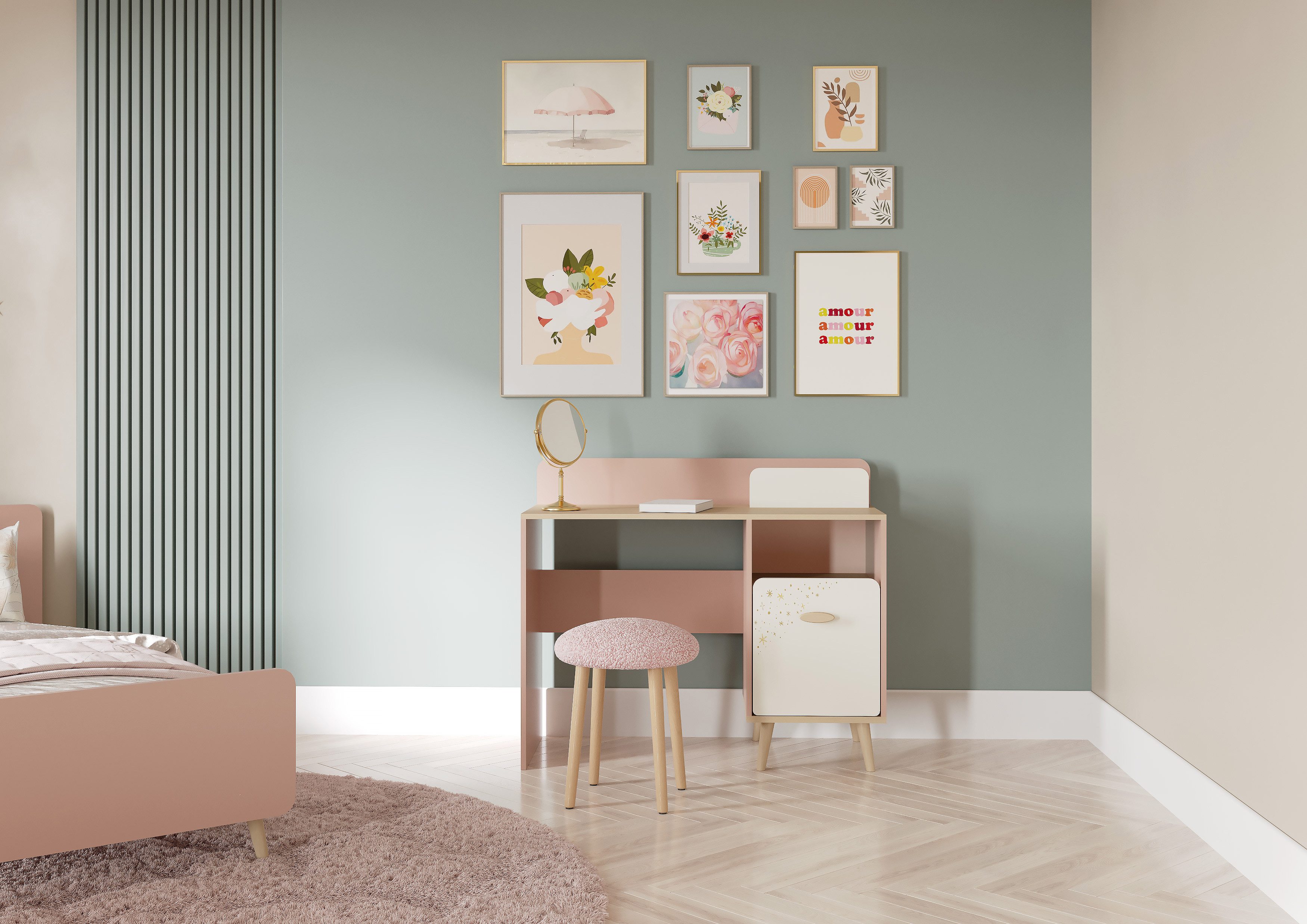 Demeyere GROUP Bureau Suzie Bureau 1 deur 1 plank