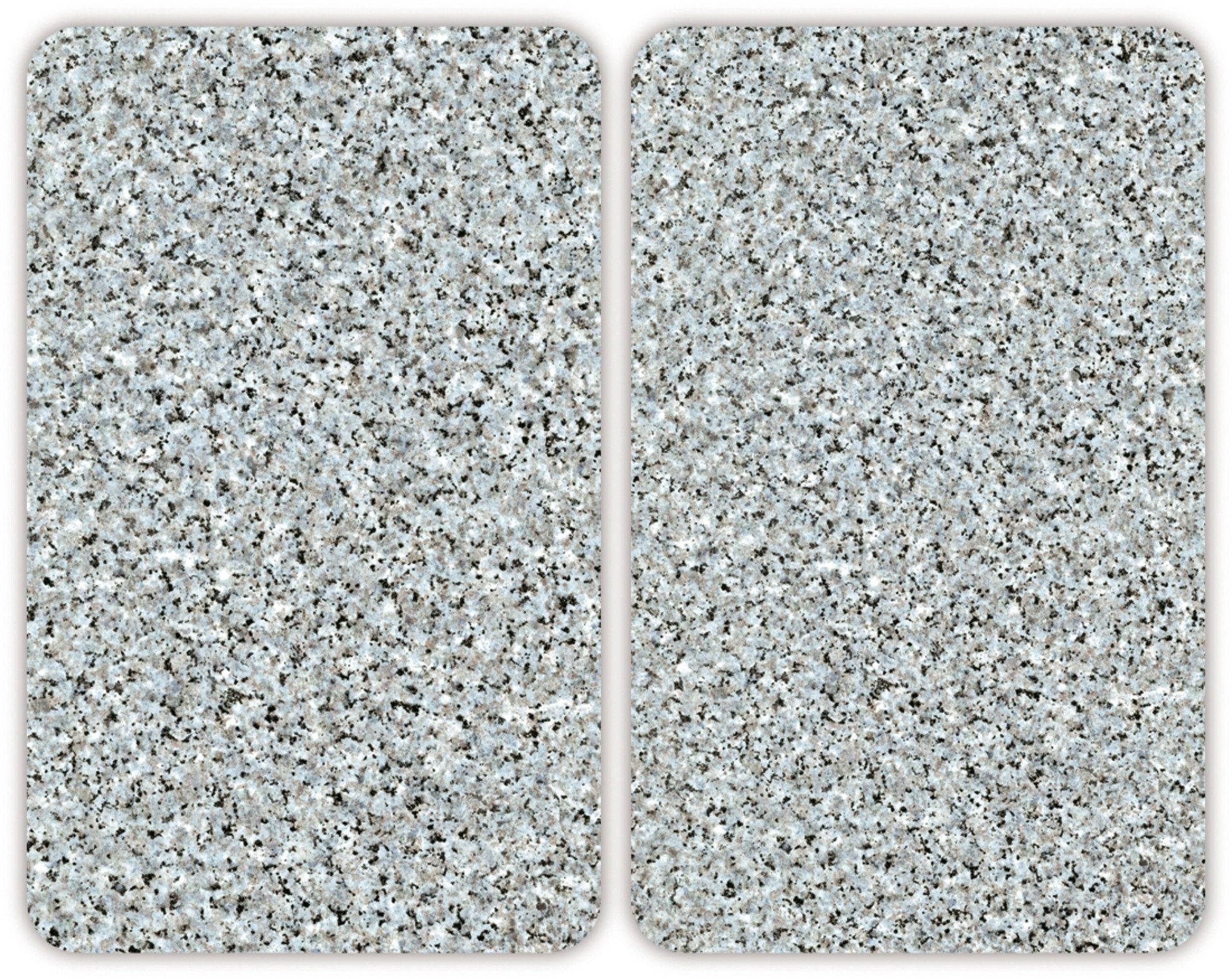 WENKO Kookplaatdeksel Universal Model Granit (set, 2-delig) accessoires grijs