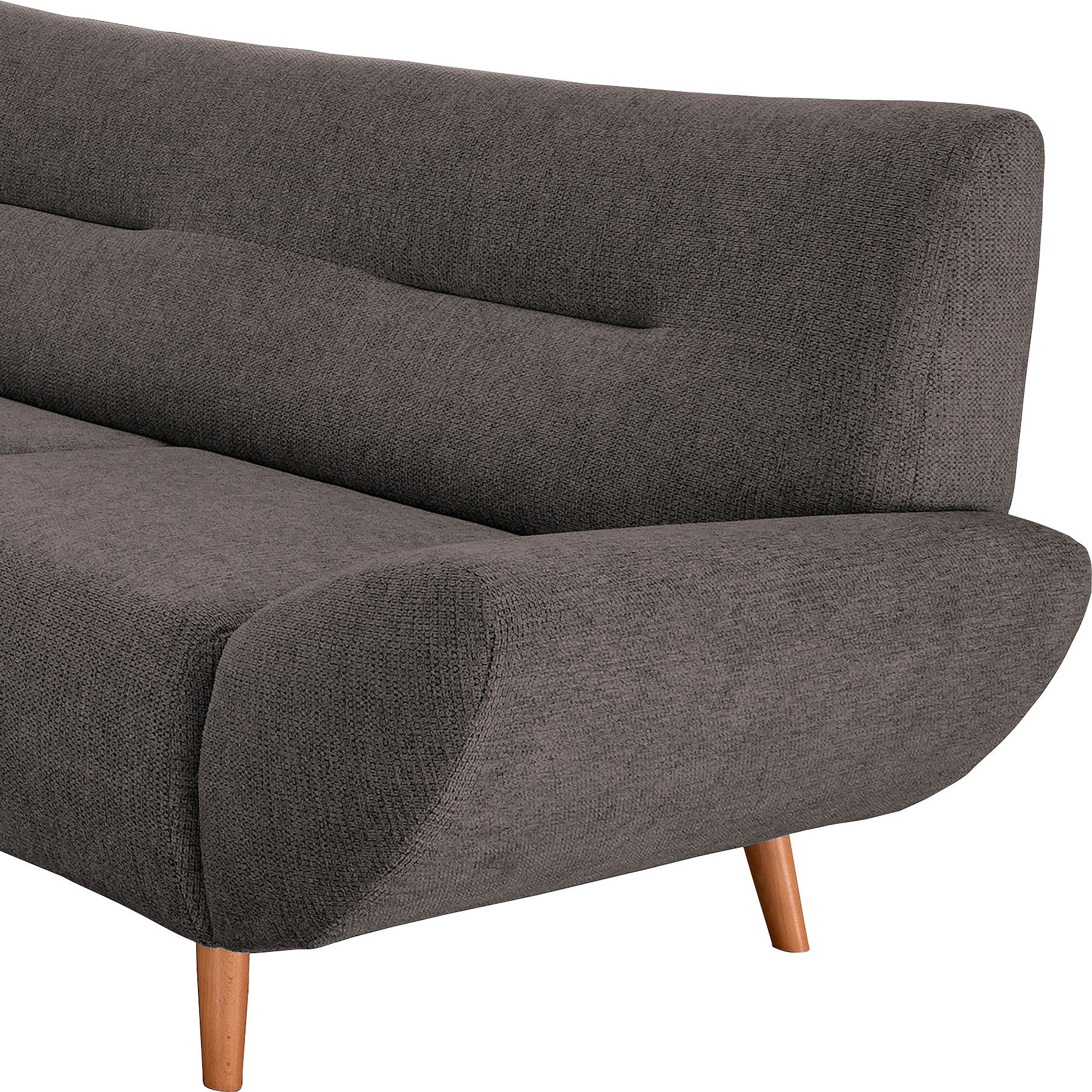 INOSIGN Zithoek Drago, modern en tijdloos, actuele vormtaal, comfortabel leverbaar als fauteuil/hoekbank, diverse stoffen, incl. 2 sierkussens (set, 2-delig)