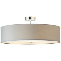 brilliant leuchten plafondlamp andria plafondlamp 60 cm chroom-lichtgrijs (1 stuk) grijs