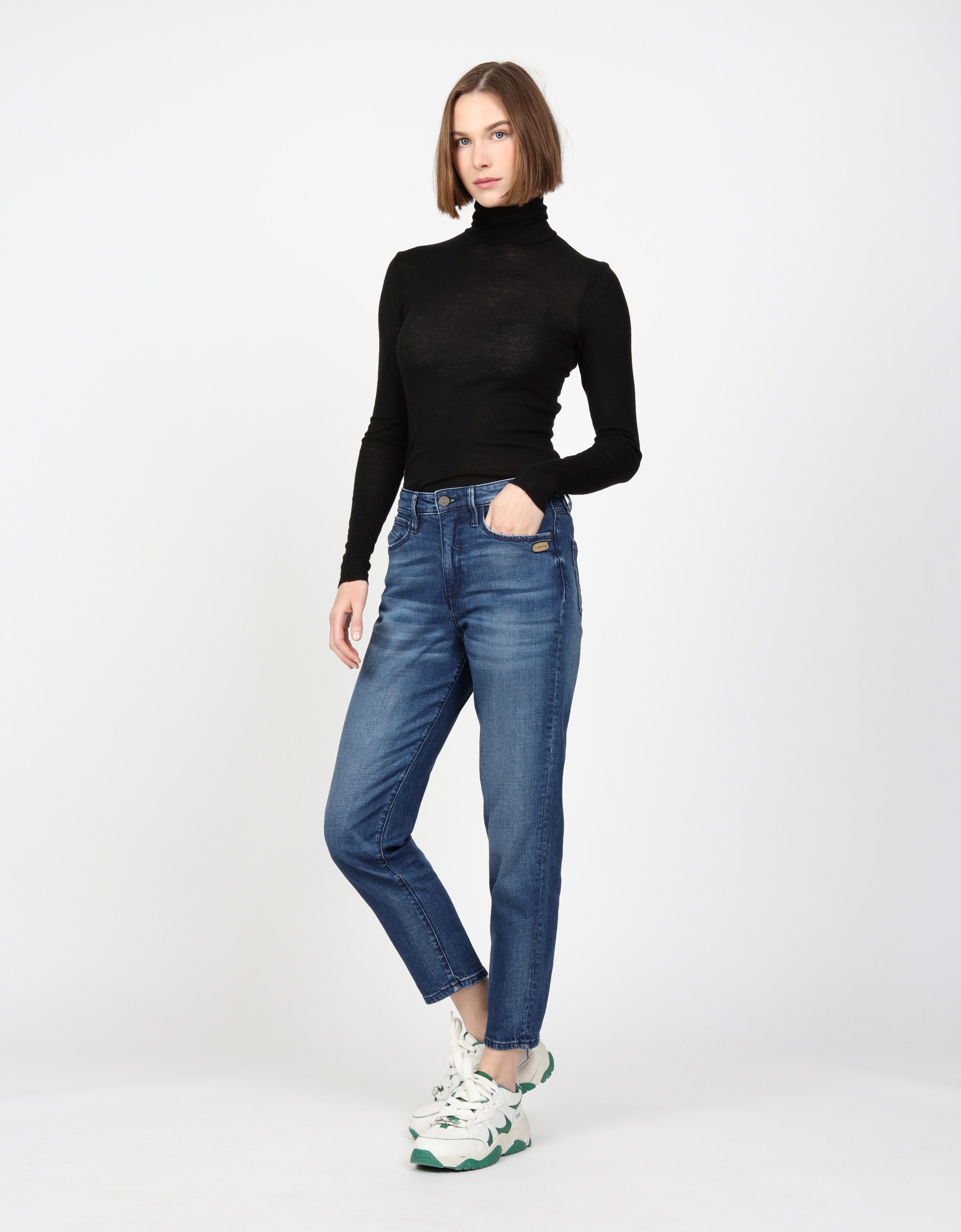 GANG Mom jeans 94GLORY met hoog zittende achterzakken