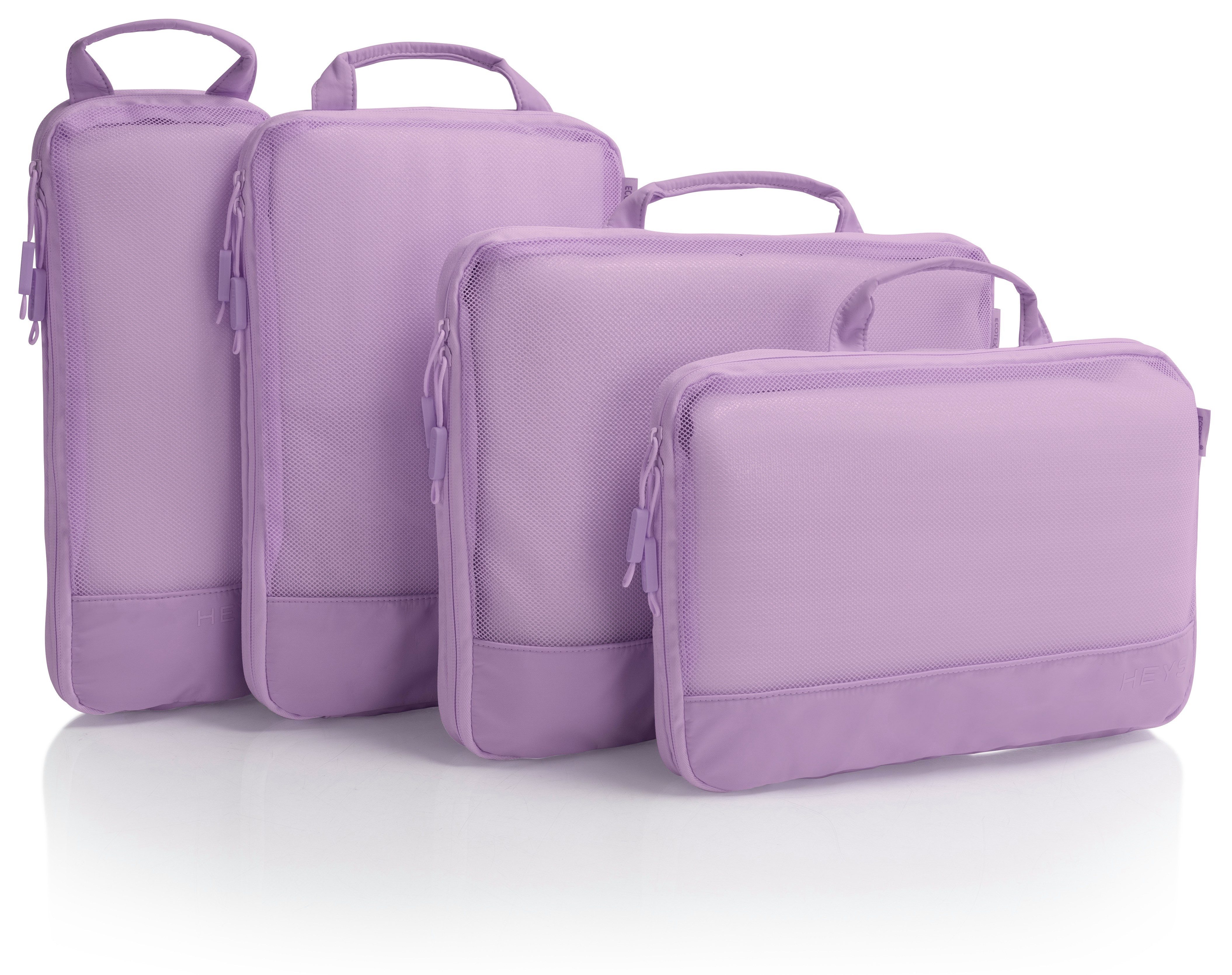 Heys Kofferorganizer Ecotex Compression Packing Cube incompressible packing cubes, packing bags, organizer for suitcase (set, 4-delig) unisex tassen