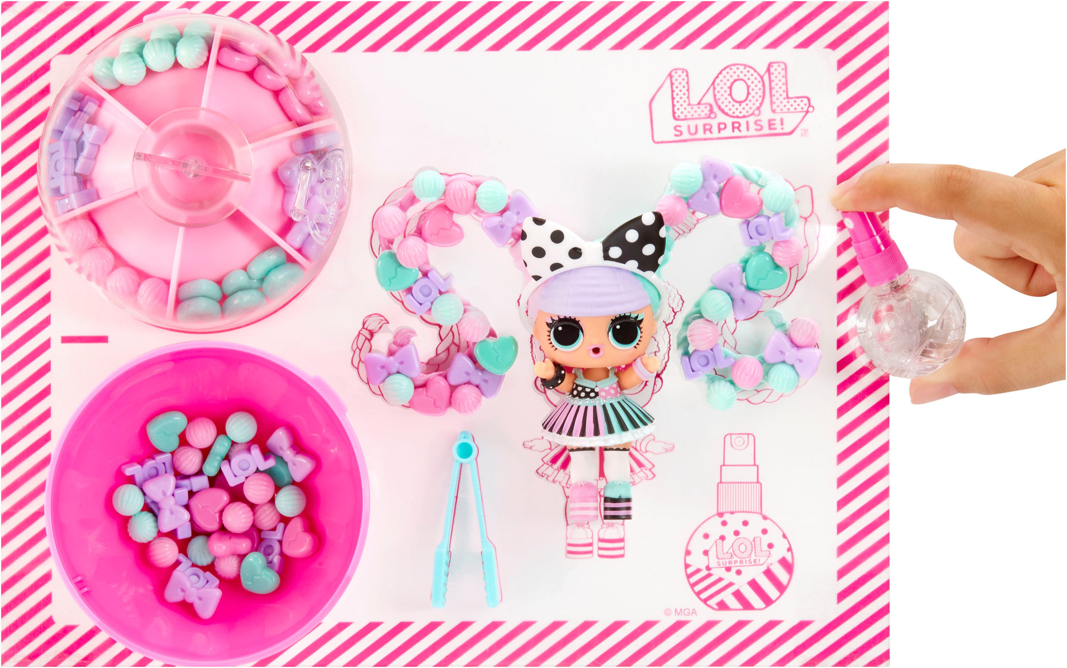 L.O.L. SURPRISE! Aankleedpop L.O.L. Surprise Hair Beads Tots