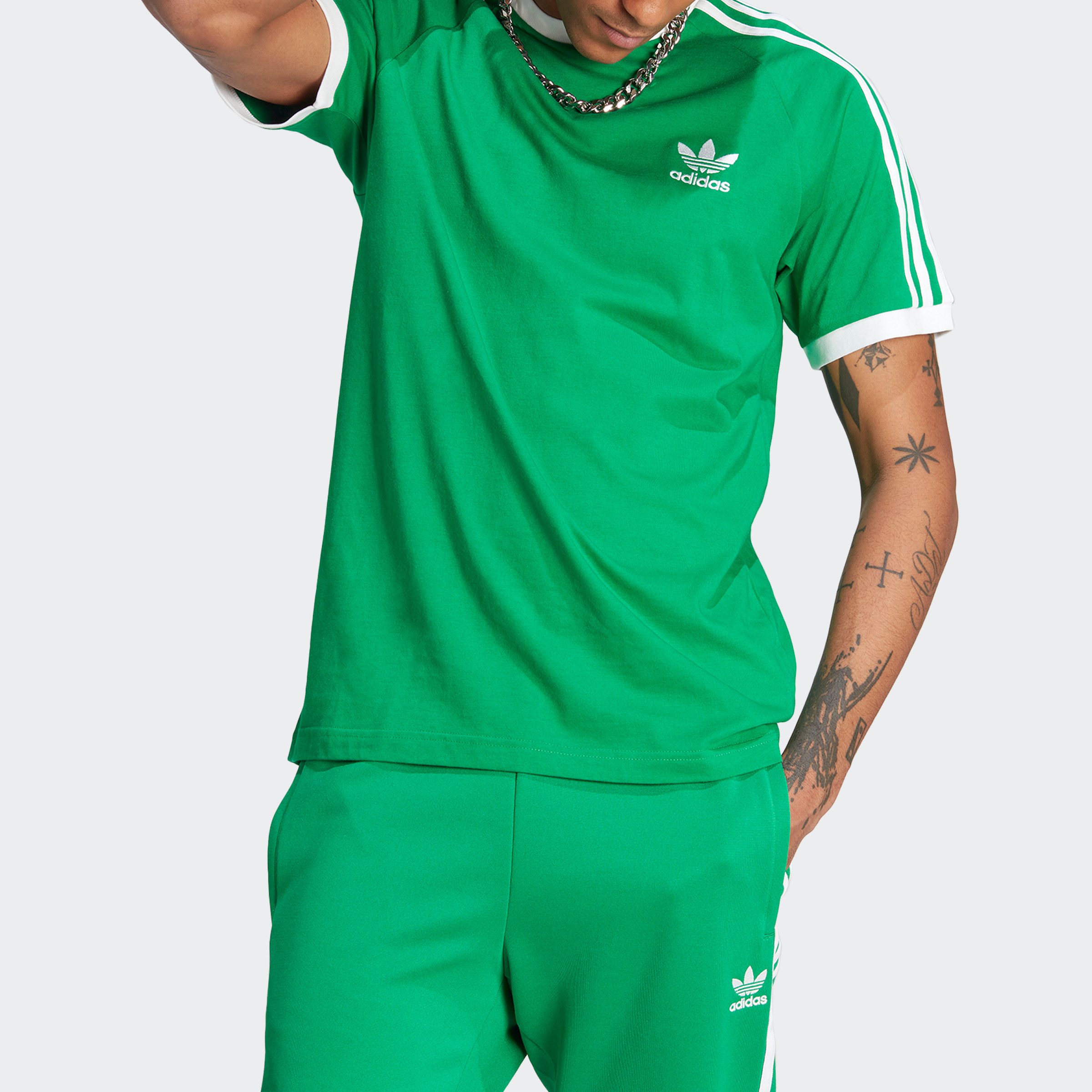 adidas Originals T-shirt 3-STRIPES TEE drie-strepen t-shirt