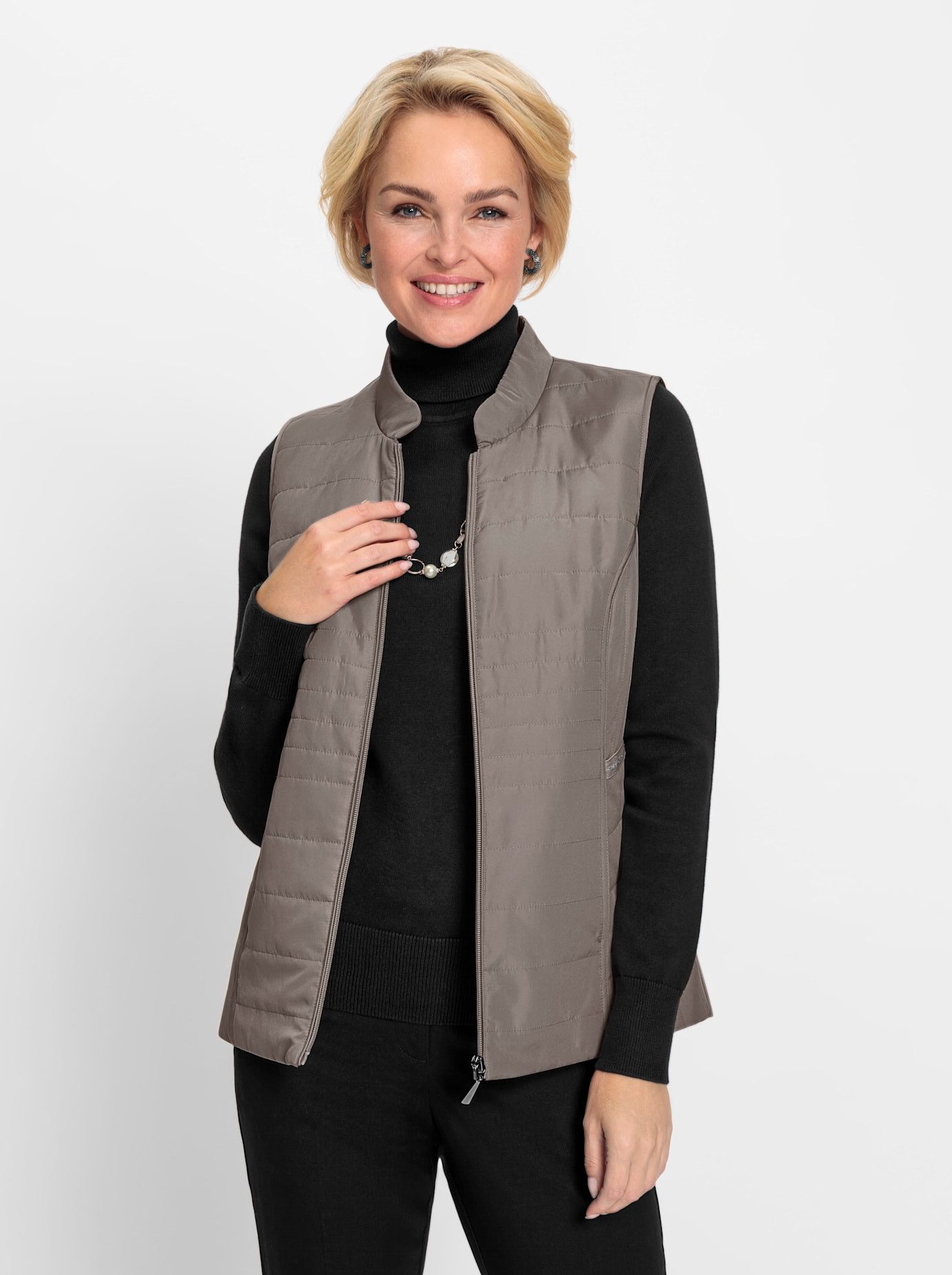 Classic Bodywarmer bovenkleding maat 44 bruin