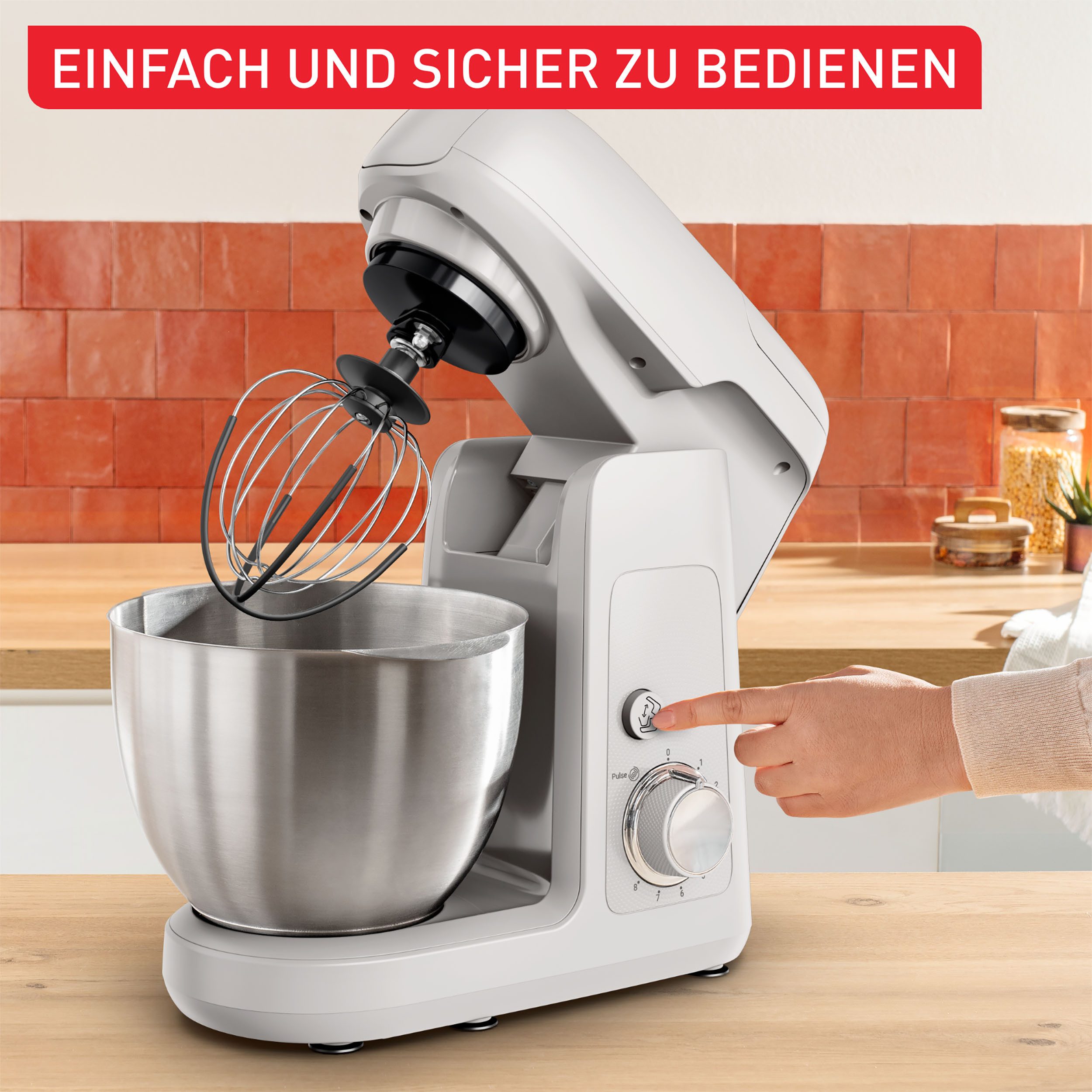 Tefal Keukenmachine QB525B Bake Partner