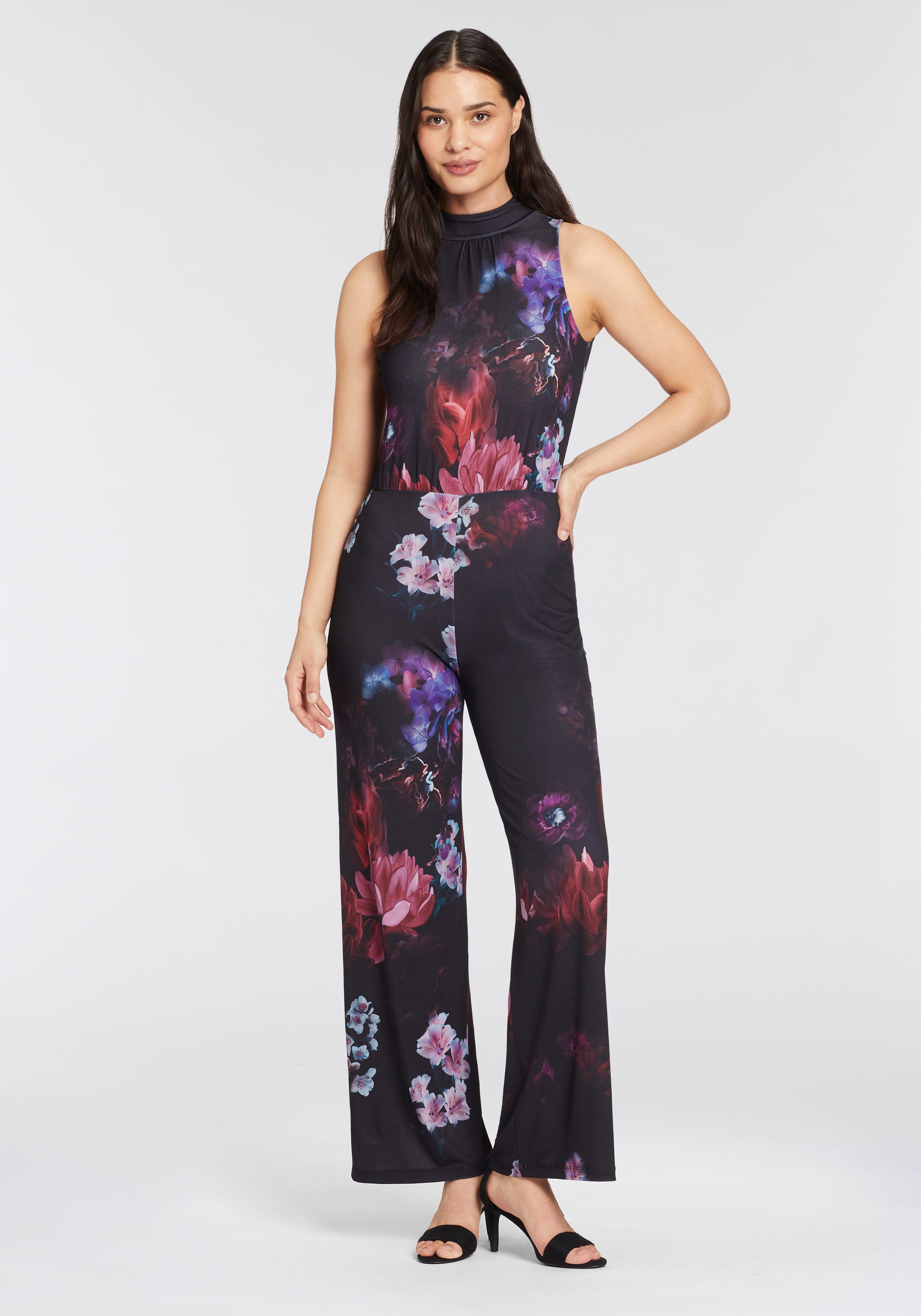 Laura Scott Jumpsuit met een opstaande kraag nieuwe collectie