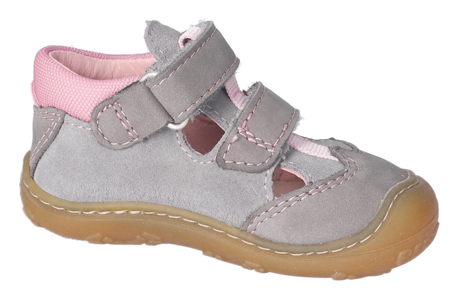 PEPINO by RICOSTA Babyschoentjes Ebi WMS: gemiddeld , klittenbandschoen, leren binnenzool, maat sjabloon te downloaden